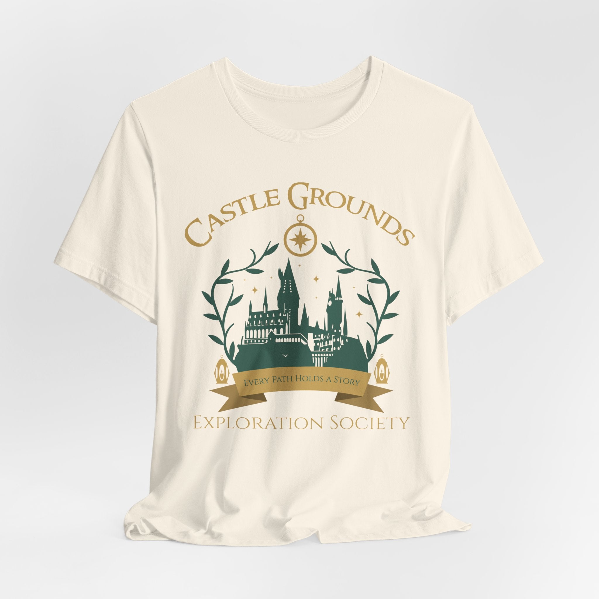 Castle Grounds Exploration Society Shirt- Wizarding Castle Tee, Fantasy Adventure Shirt