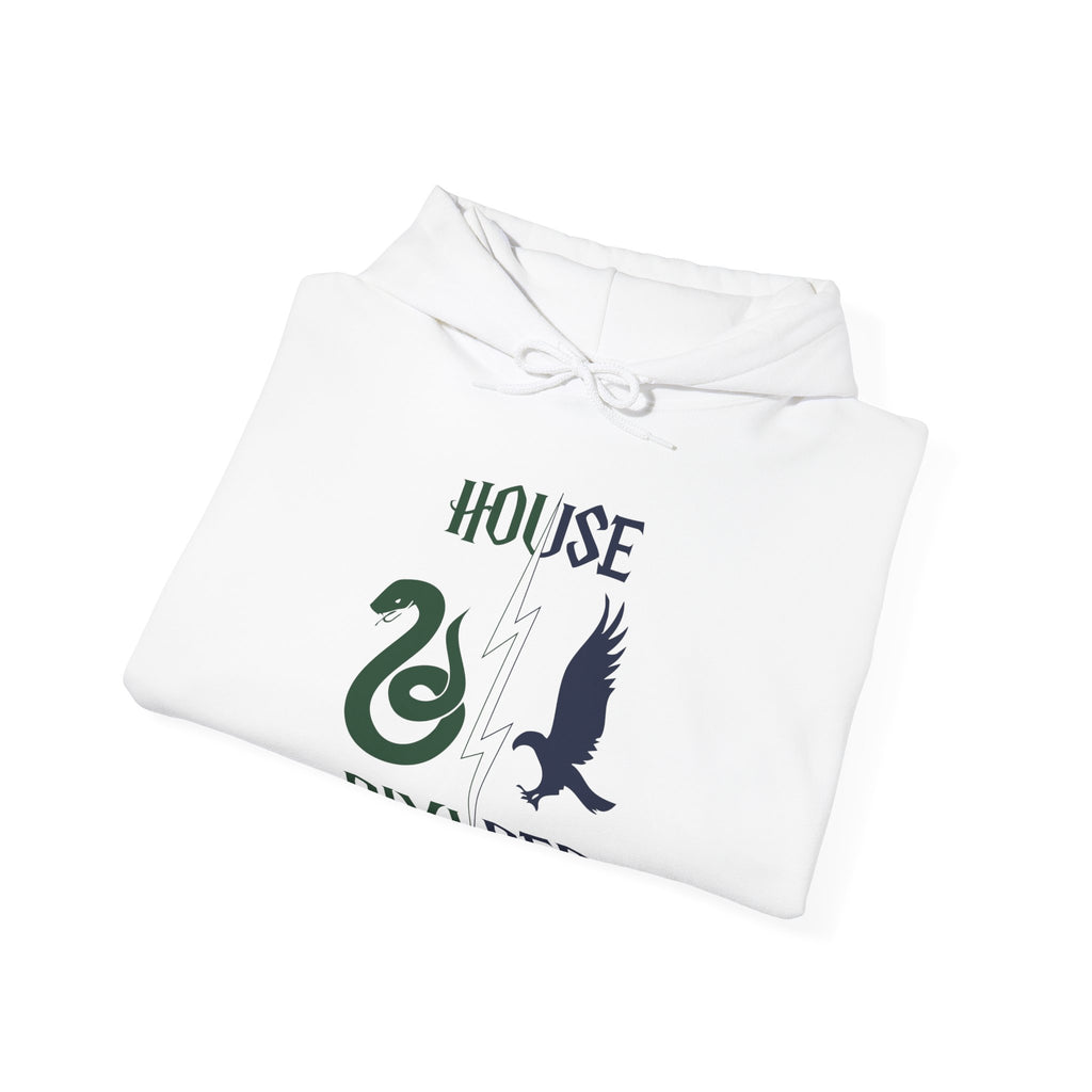 House Divided Rivalry Hoodie- Serpent + Raven Wizardcore Couple Hoodie