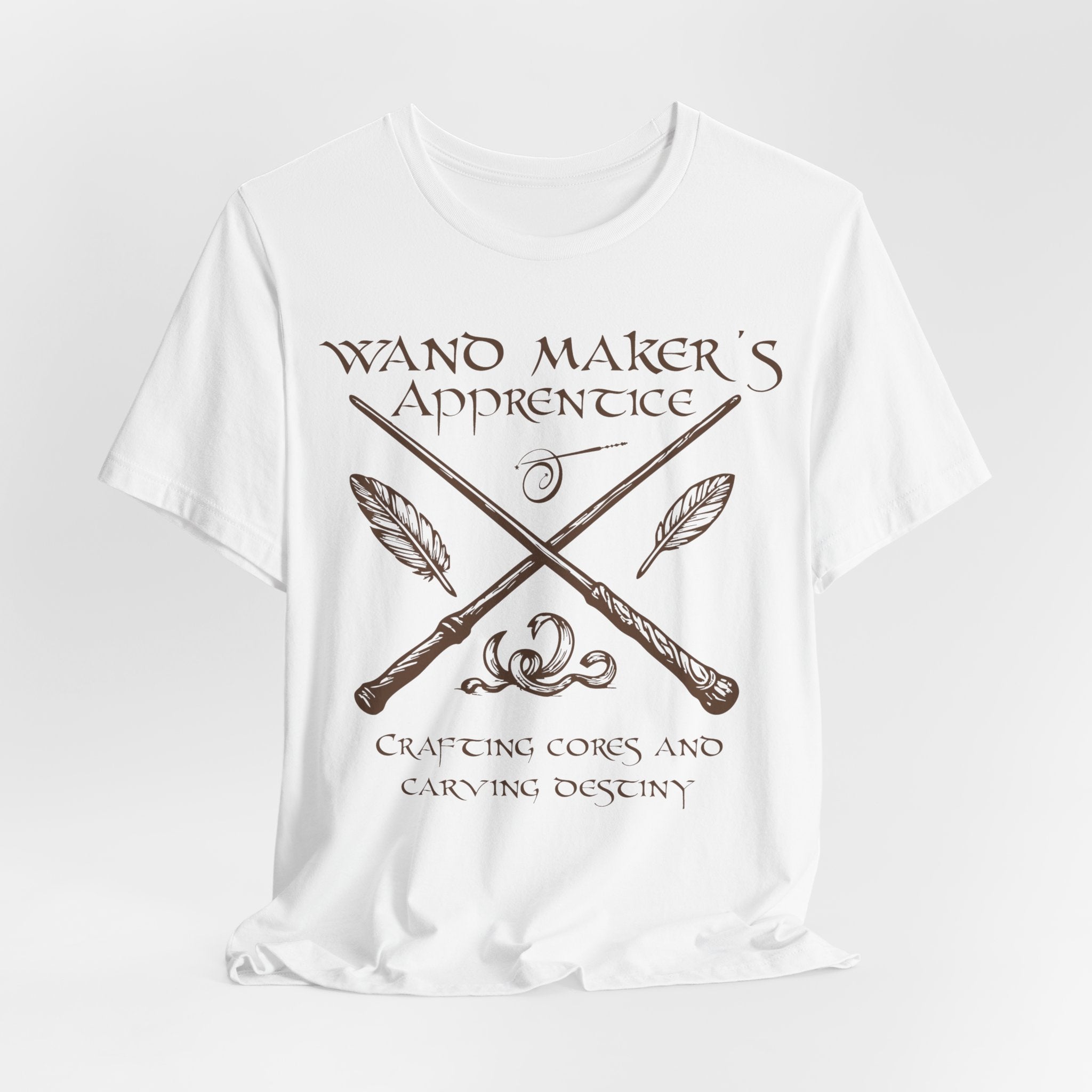 Wand Maker Apprentice Tee- Wizard Artisan Shirt, Magical Career Tee