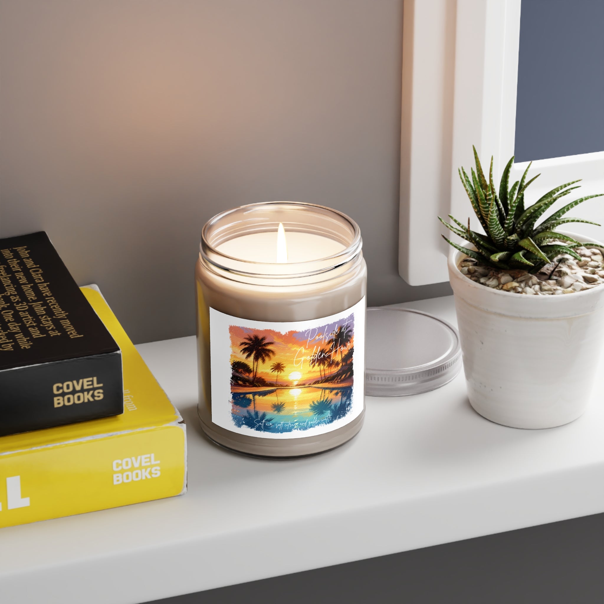 Poolside at Golden Hour Candle- Resort Sunset Scent