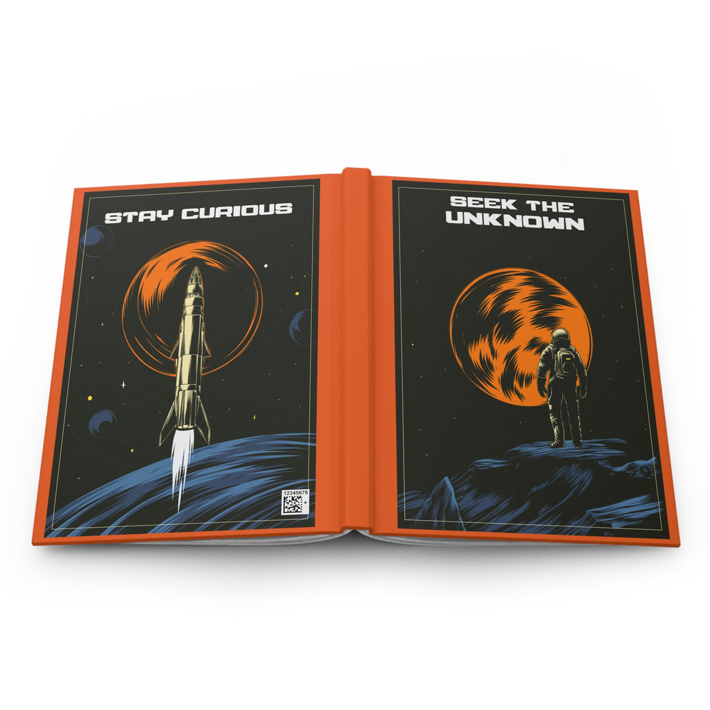 Seek the Unknown- Stay Curious Space Journal