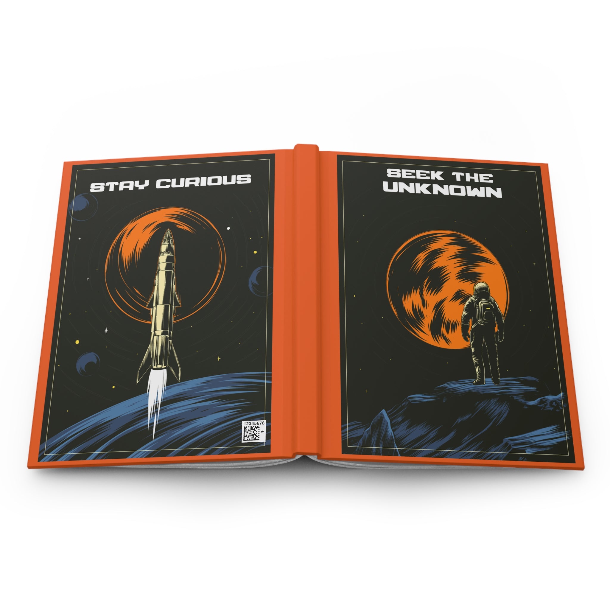 Seek the Unknown- Stay Curious Space Journal