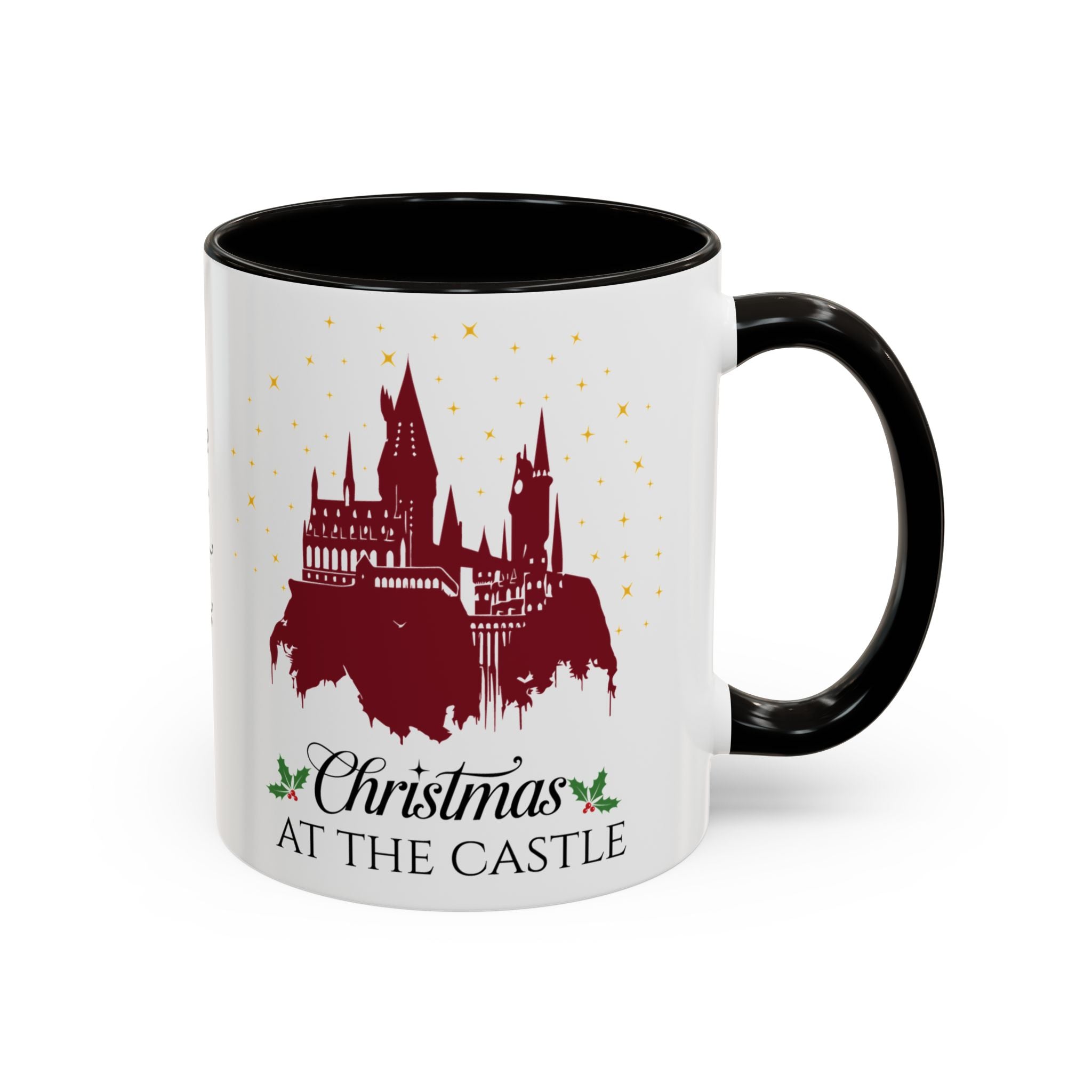 Christmas at the Castle Mug- 11oz Wizard Inspired Holiday Coffee Cup