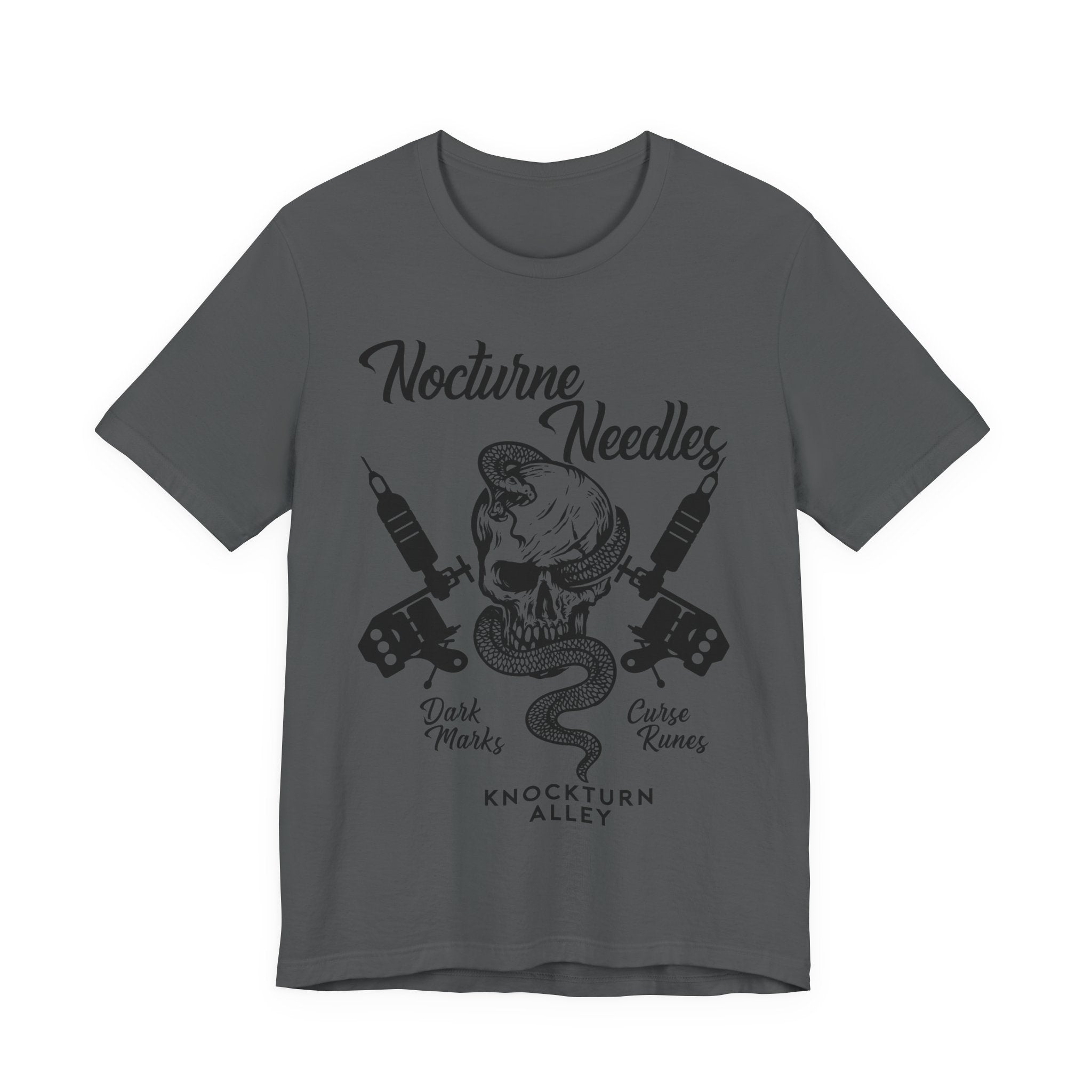 Nocturne Needles Shirt- Dark Wizard Tattoo Shop Tee