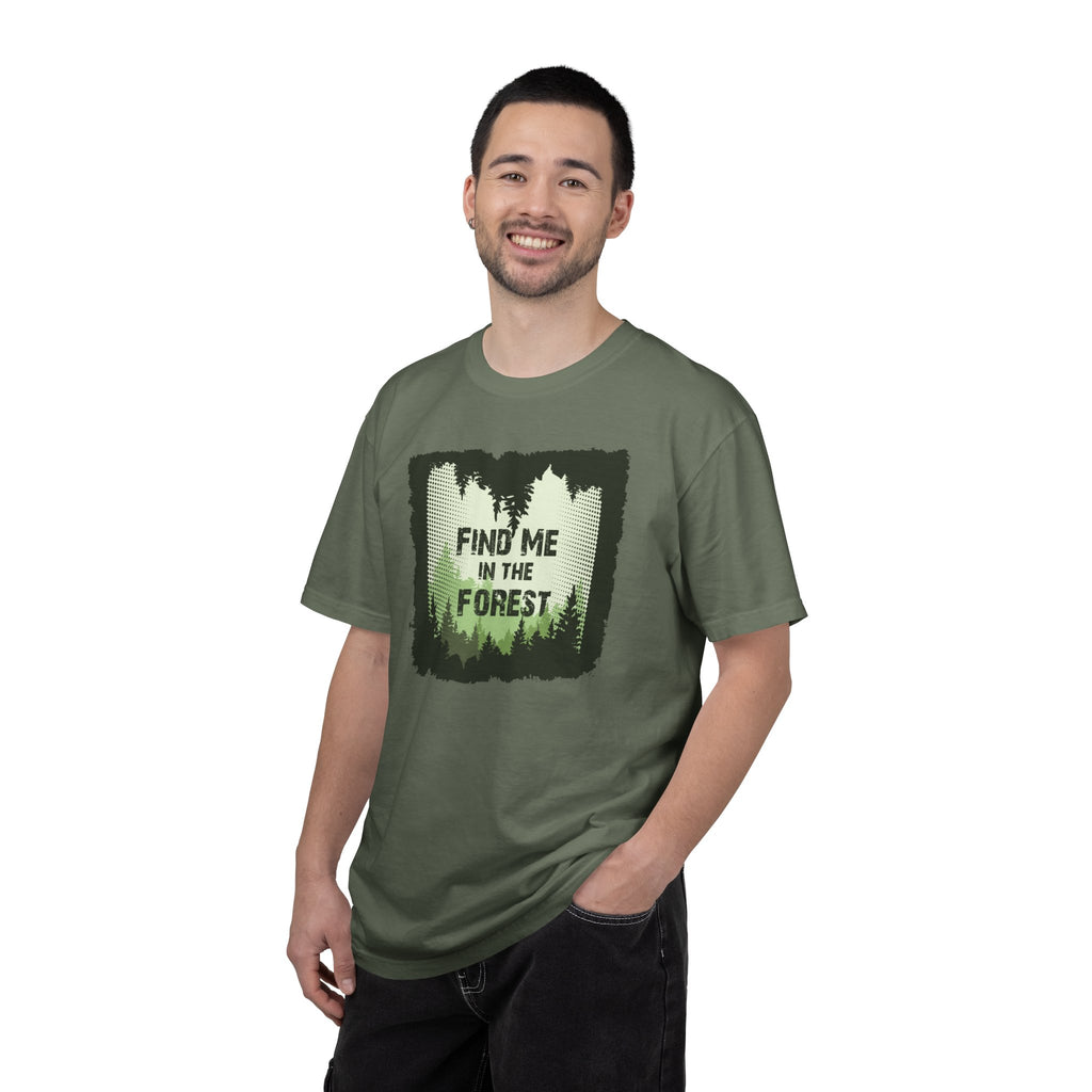 Find Me in the Forest Tee- Hiking Shirt, Outdoorsy Comfort Colors Tee