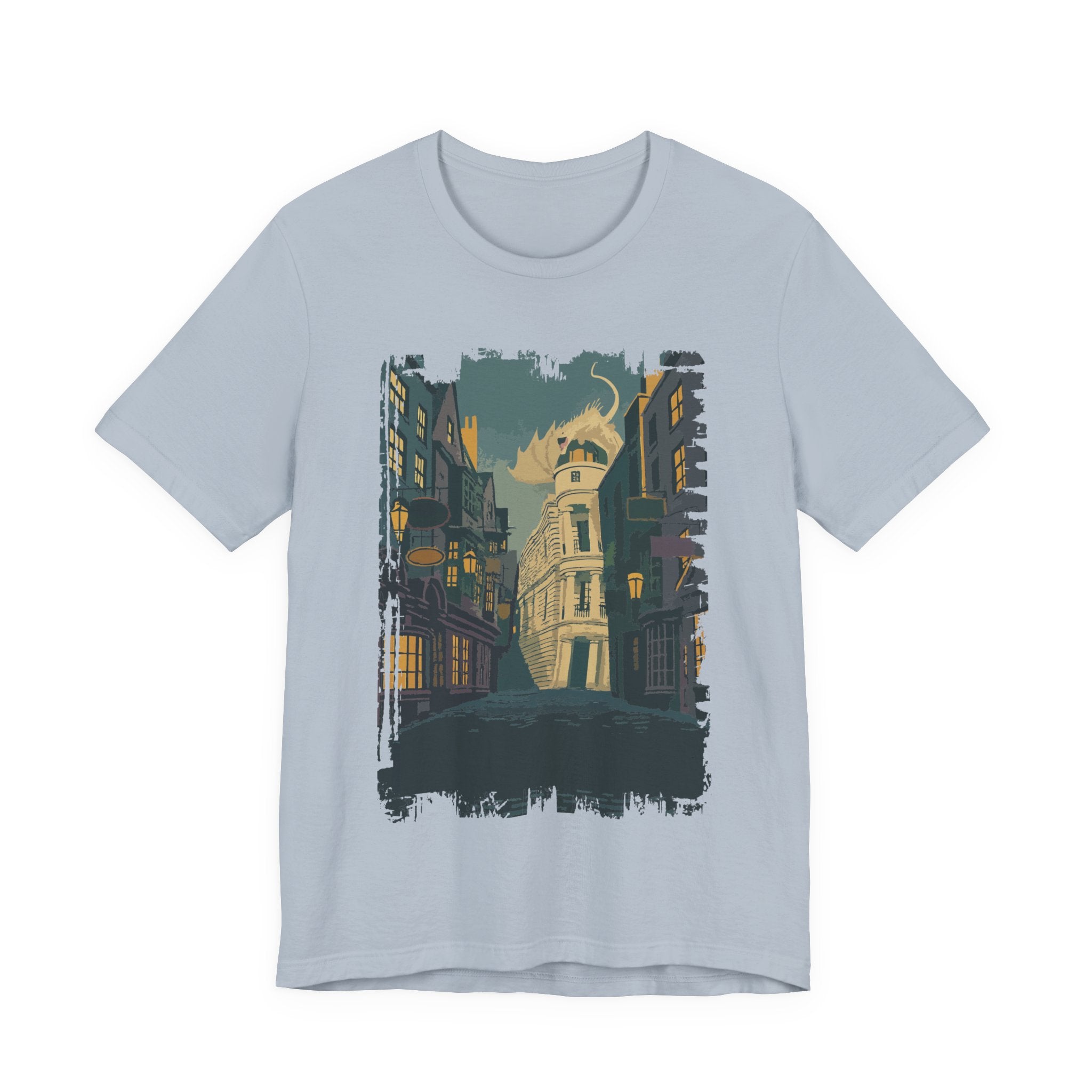 Wizard Alley Poster Shirt- Retro Magical Marketplace Tee