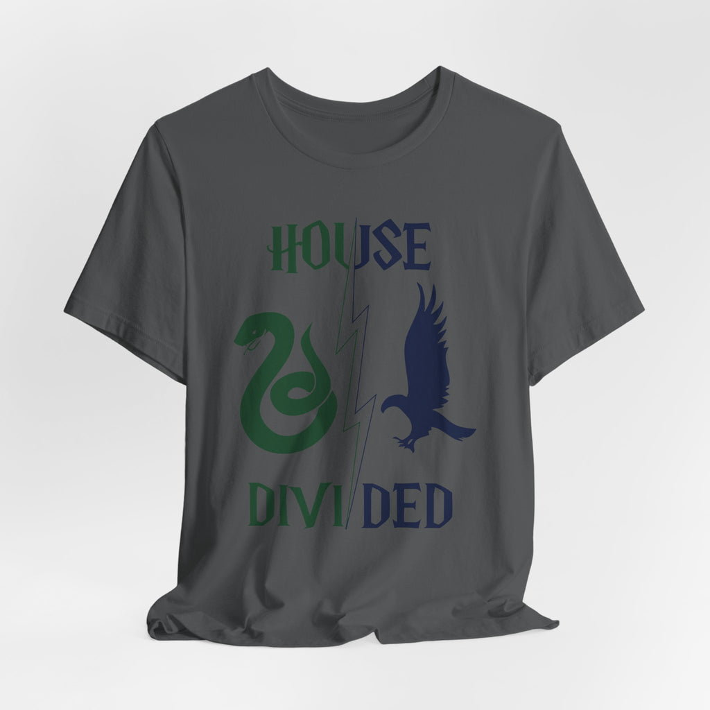 House Divided Rivalry Shirt- Serpent + Raven Wizardcore Couple Tee