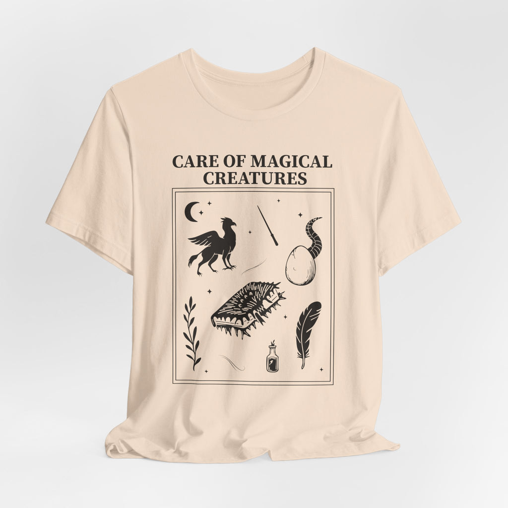 Care of Magical Creatures Class Shirt- Wizard School Creature Tee