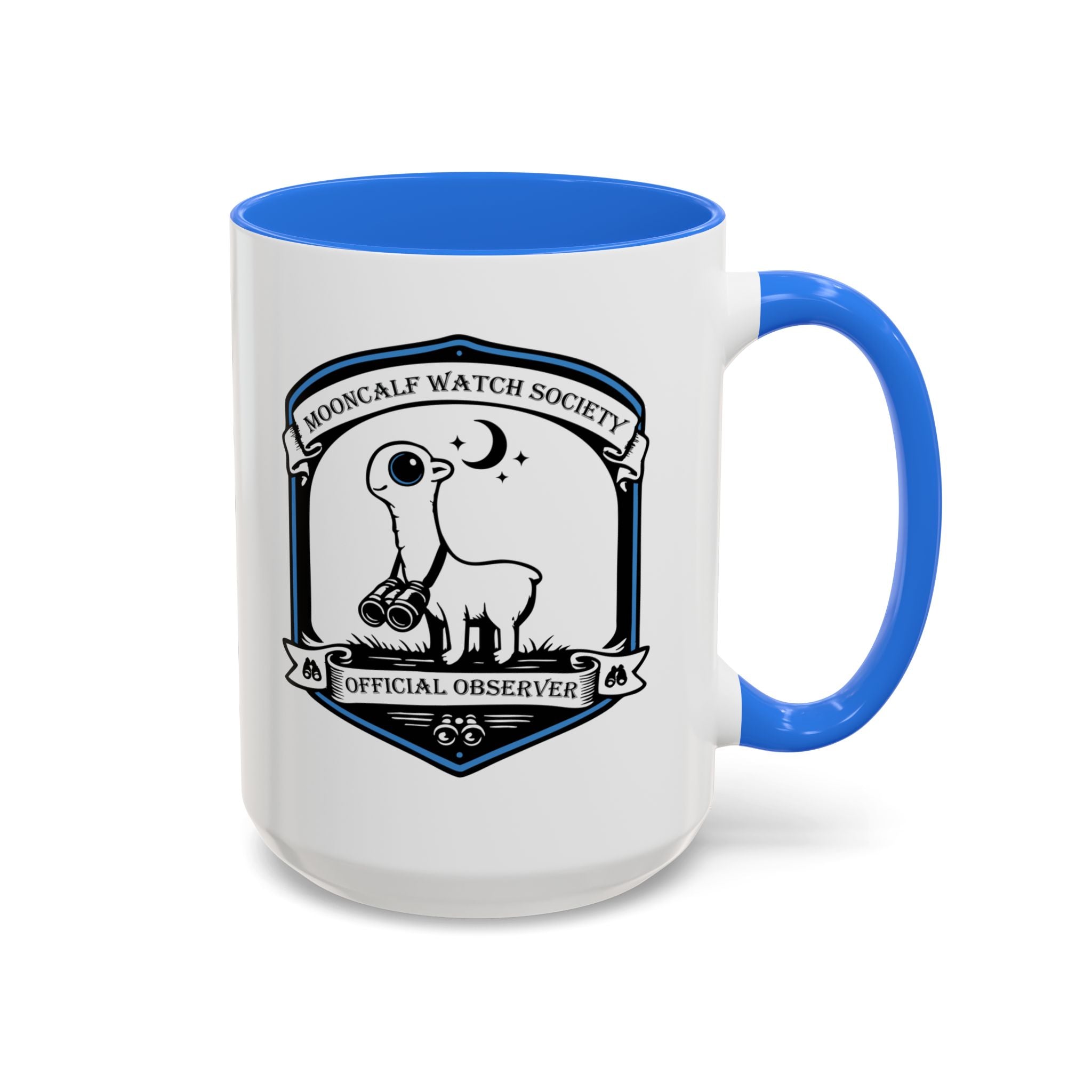 Mooncalf Watch Society Mug- Magical Creature Observer 15oz Coffee Mug