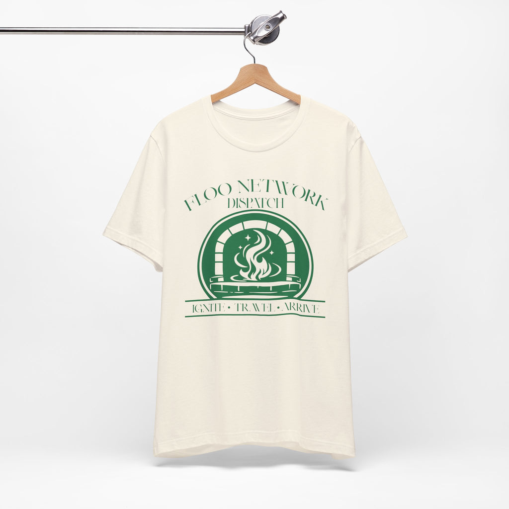 Floo Network Dispatch Shirt- Wizard Fireplace Travel Tee