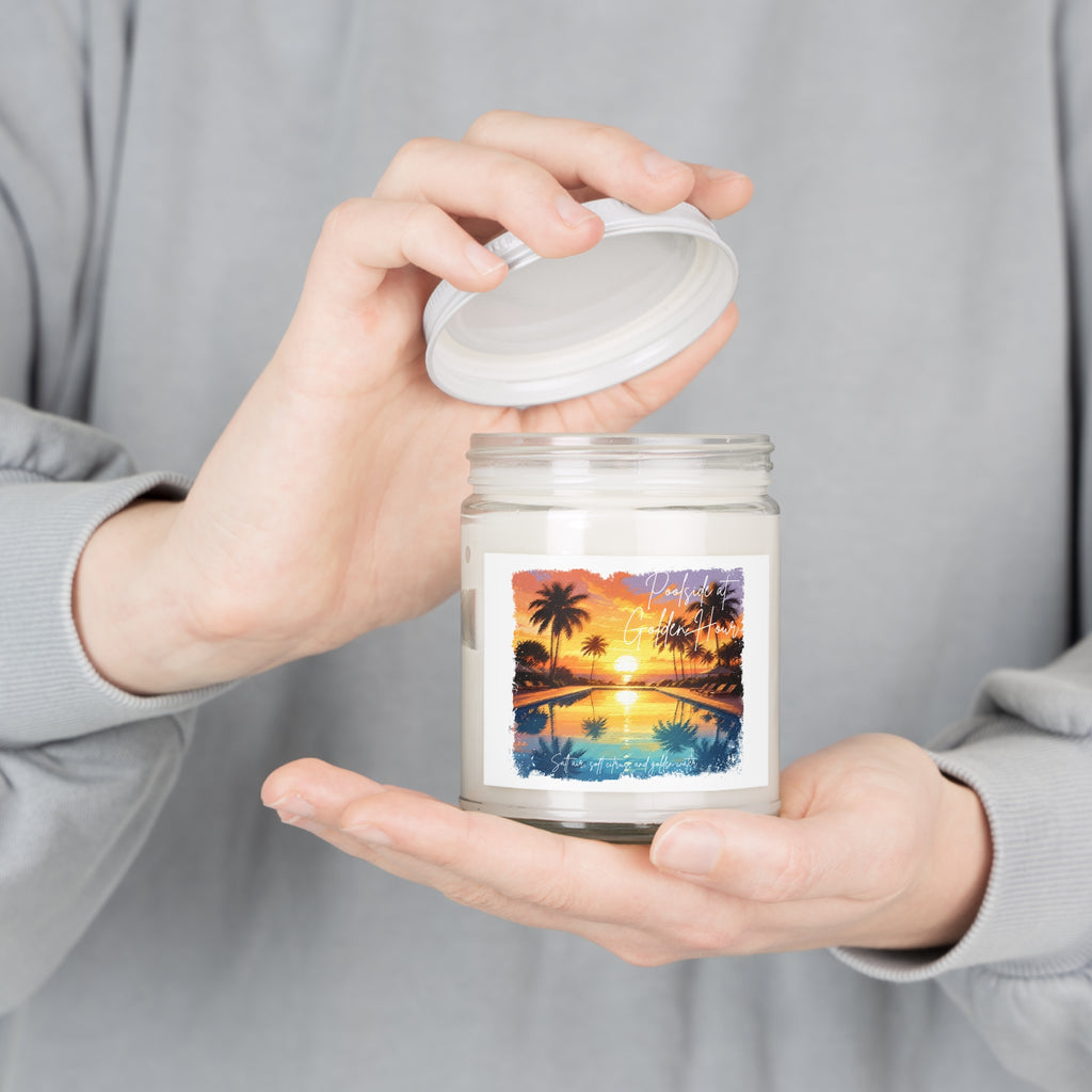 Poolside at Golden Hour Candle- Resort Sunset Scent