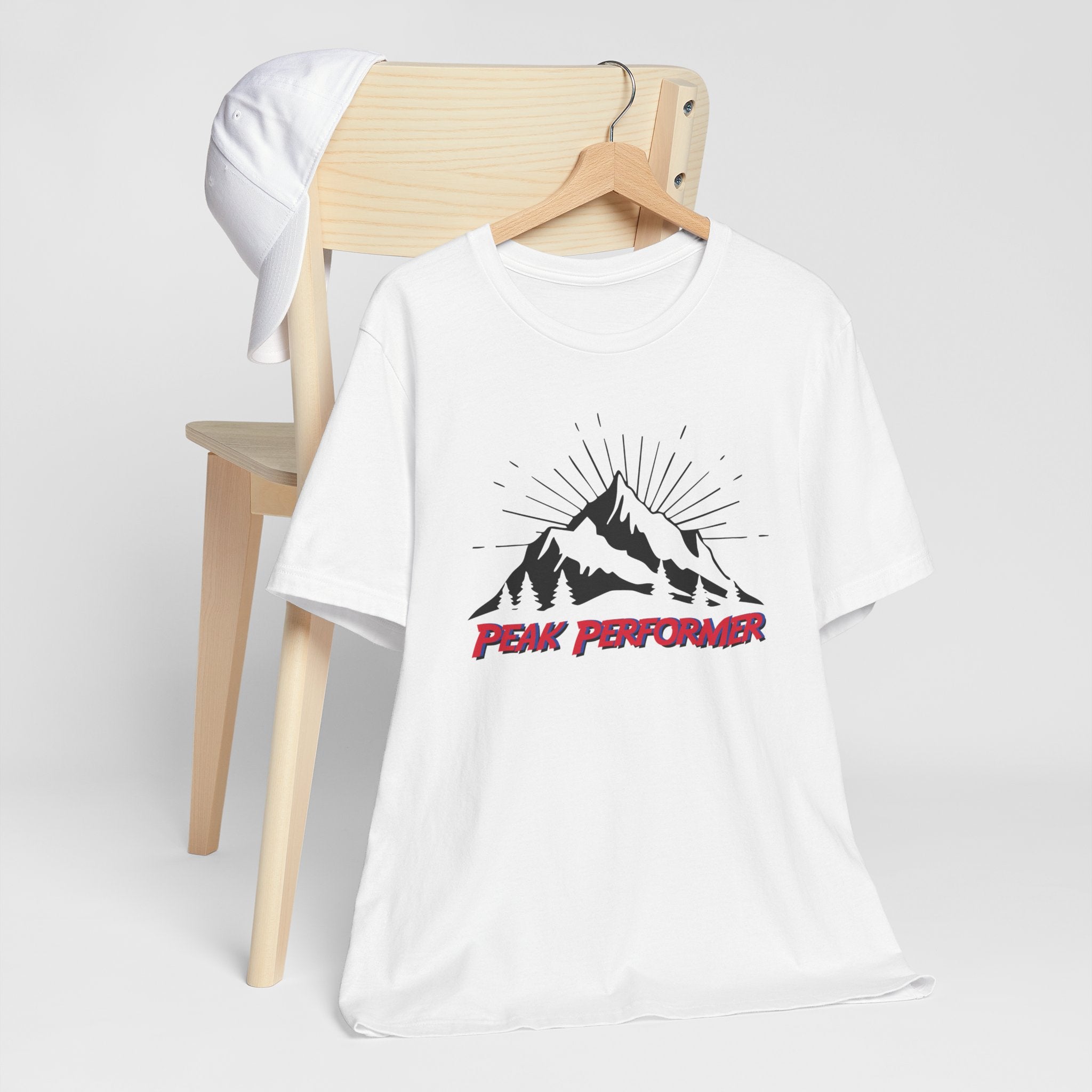 Peak Performer Shirt – Retro Mountain Adventure Tee