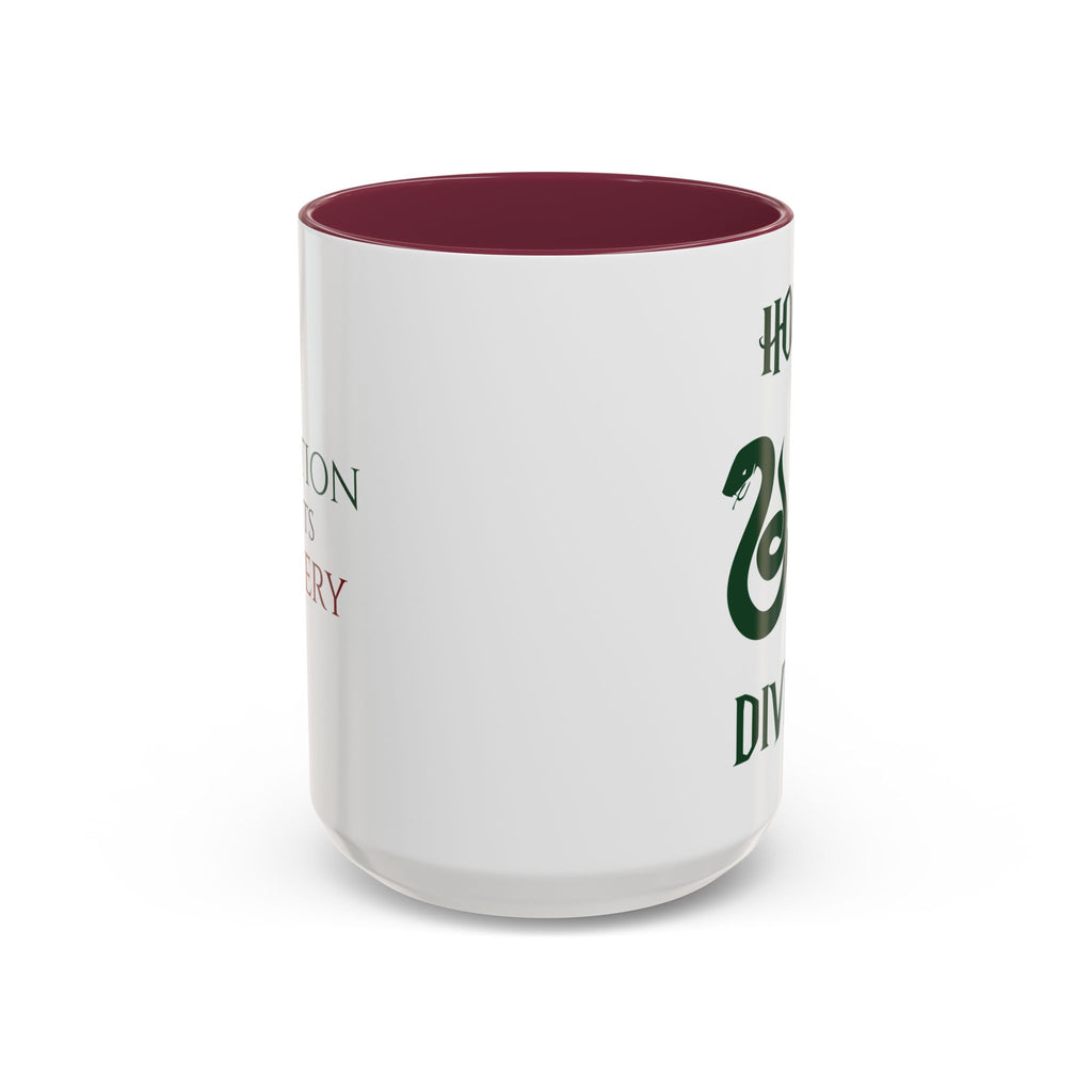House Divided Rivalry Mug- Serpent + Lion Wizardcore Couple Mug (15oz)
