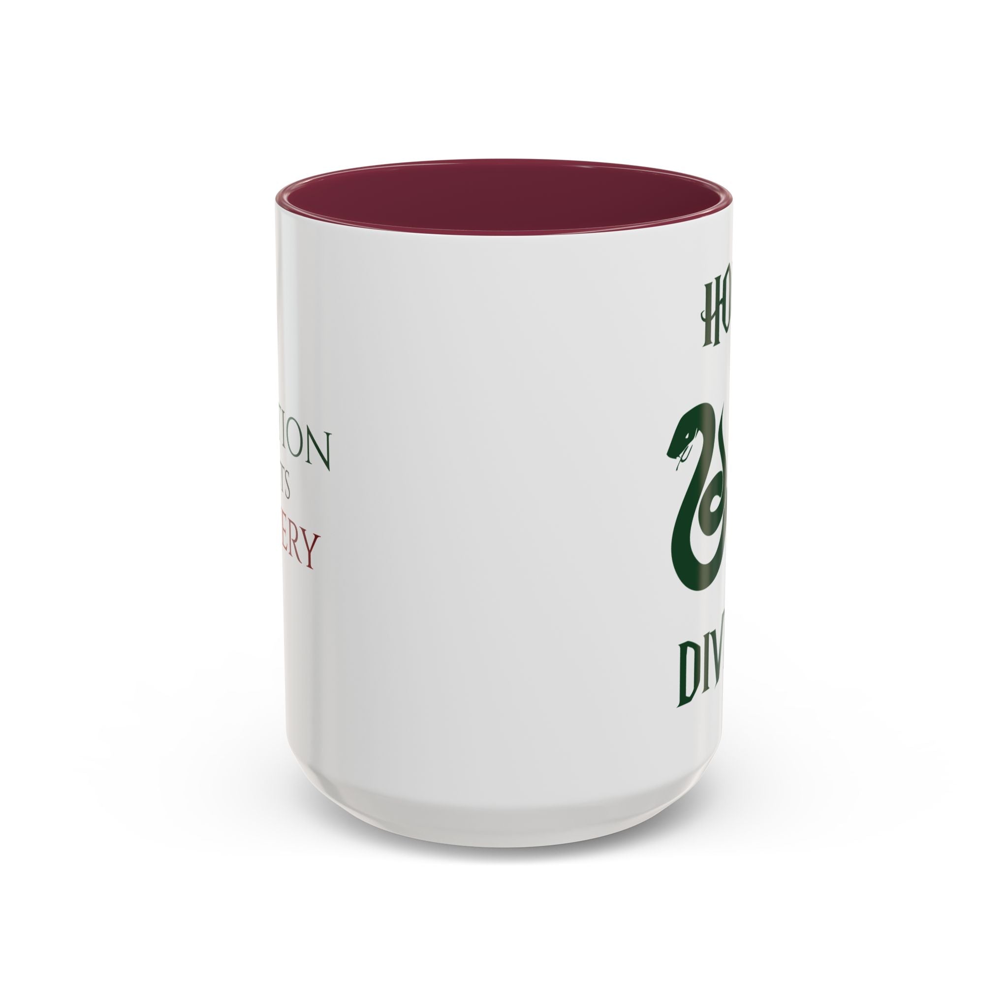 House Divided Rivalry Mug- Serpent + Lion Wizardcore Couple Mug (15oz)