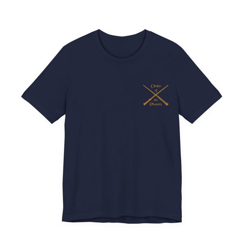 Phoenix Wizard Shirt- Lux Vincit Tenebras Double Sided Tee