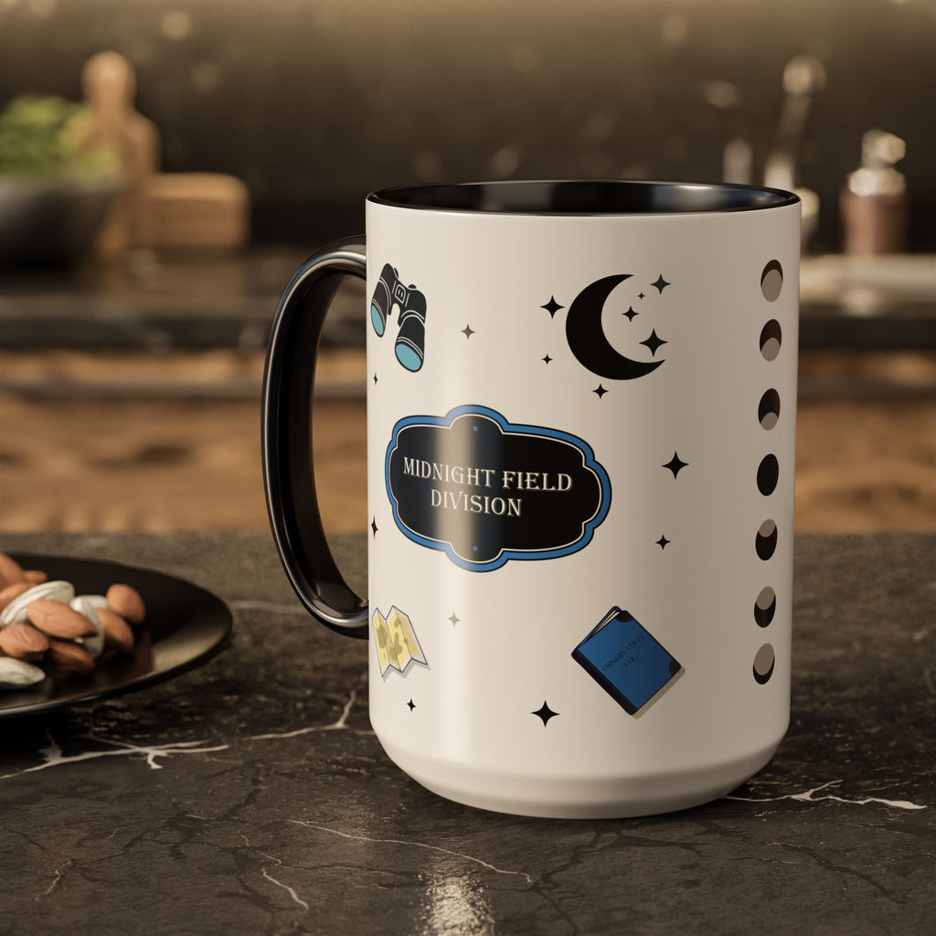 Mooncalf Watch Society Mug- Magical Creature Observer 15oz Coffee Mug