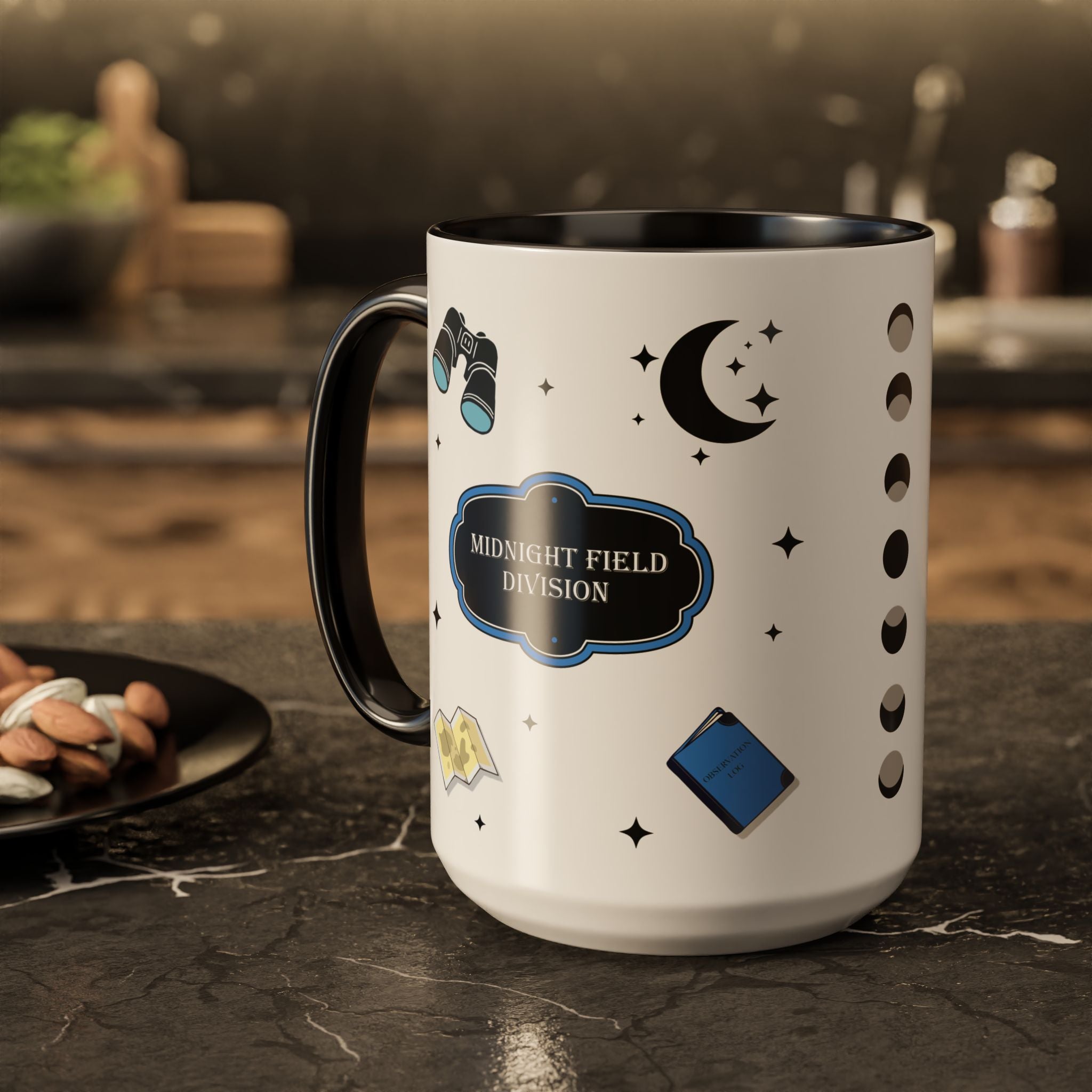 Mooncalf Watch Society Mug- Magical Creature Observer 15oz Coffee Mug