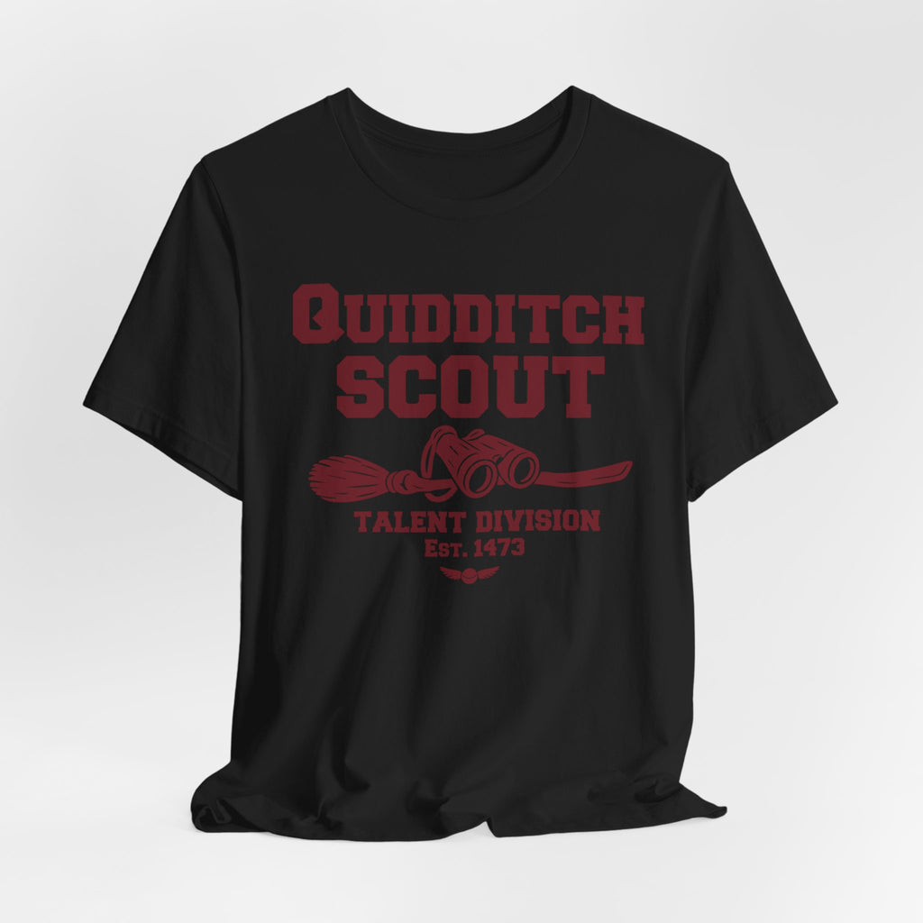 Wizard League Scout Shirt- Magical Broom Sport Talent Scout Tee