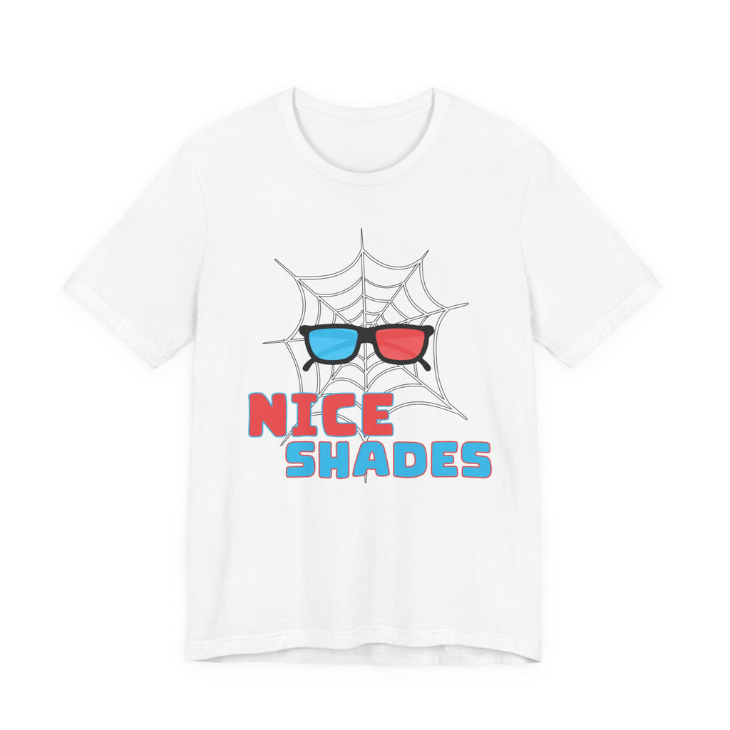 Nice Shades 3D Glasses Shirt- Theme Park Ride Inspired- Comic Web Tee