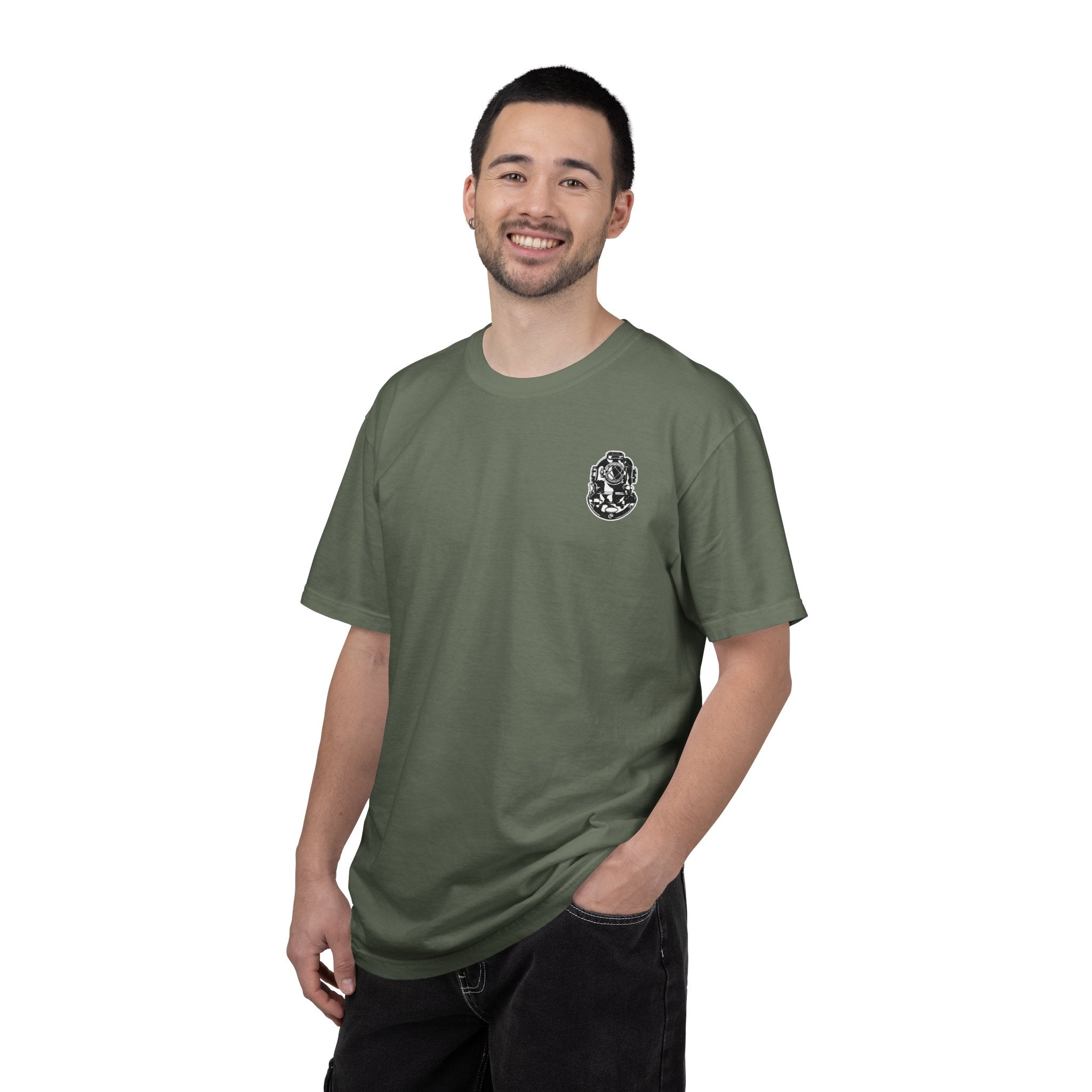 The Deeper You Go The Quieter It Gets Shirt- Vintage Scuba Diving Comfort Colors Tee