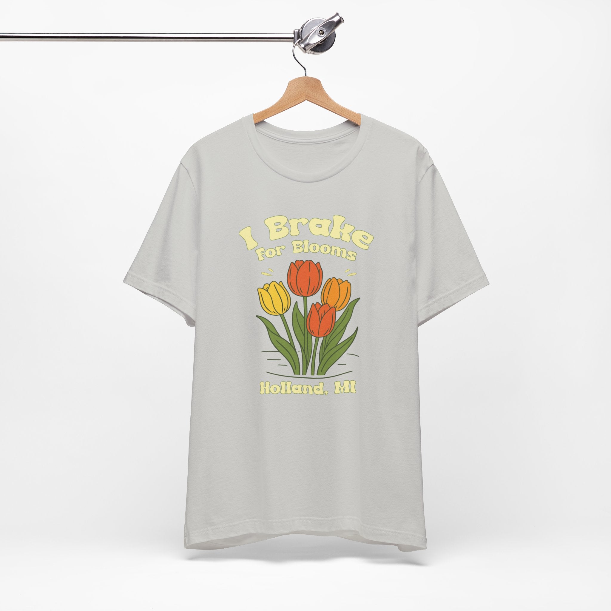 I Brake for Blooms Shirt | Holland Michigan Tulip Festival Tee