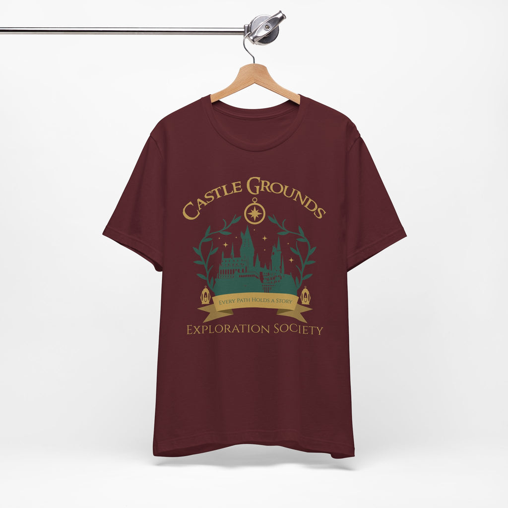 Castle Grounds Exploration Society Shirt- Wizarding Castle Tee, Fantasy Adventure Shirt