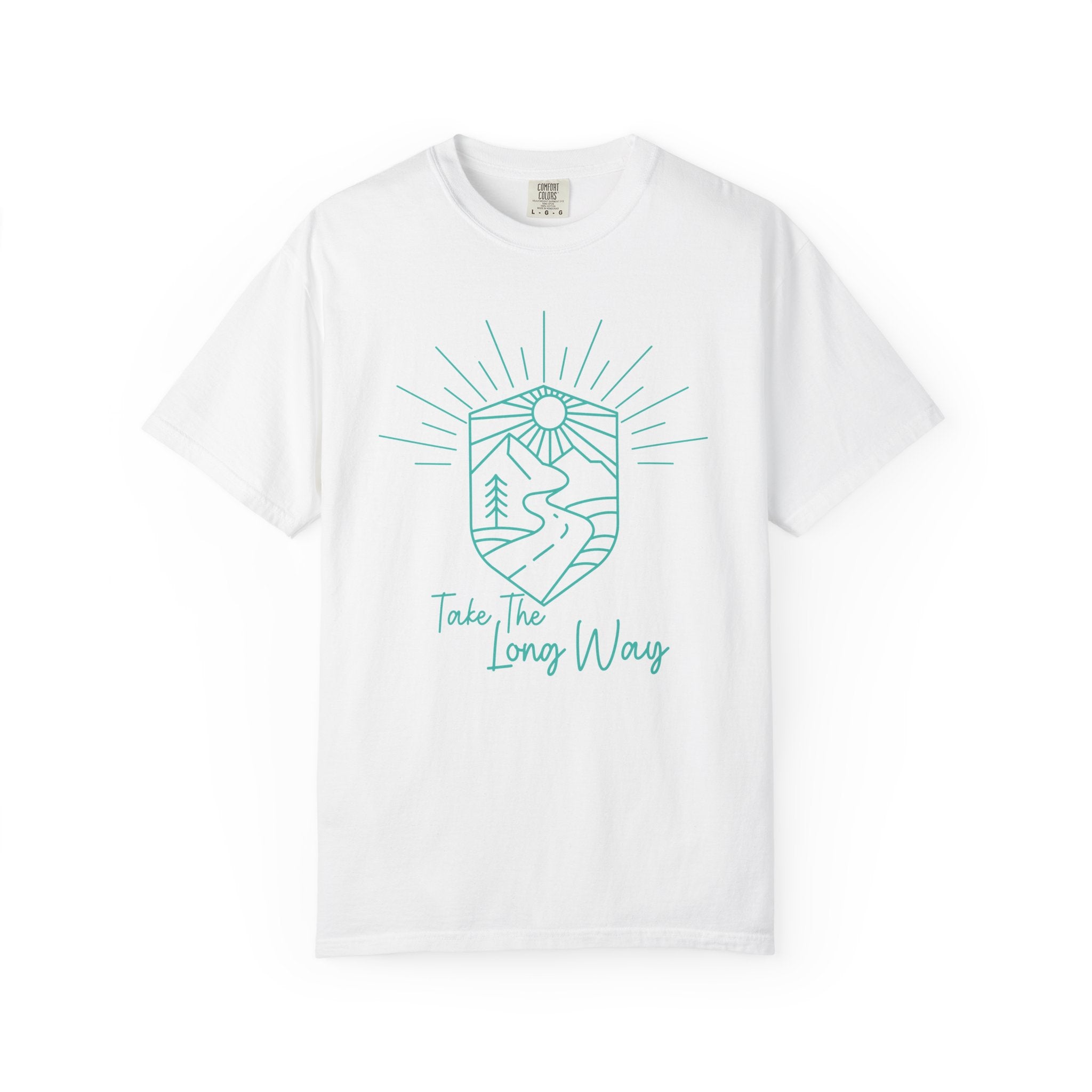 Take The Long Way Shirt- Scenic Route Road Trip Tee