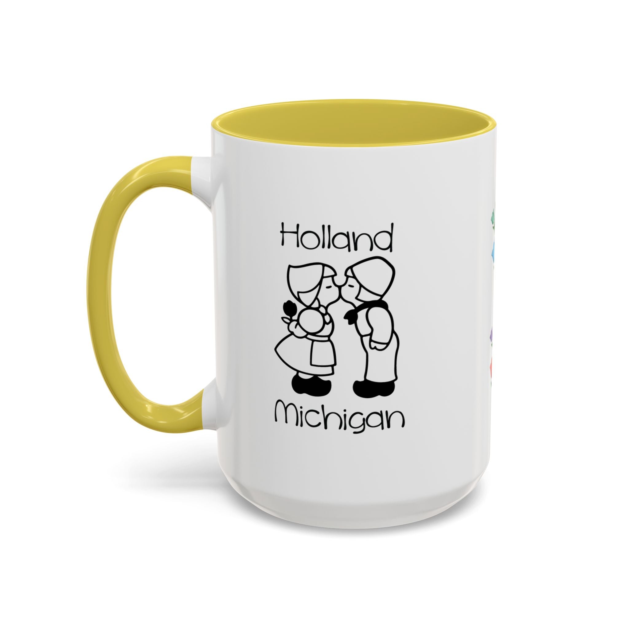 Klompen & Coffee Mug | Holland Michigan Tulip Time Souvenir