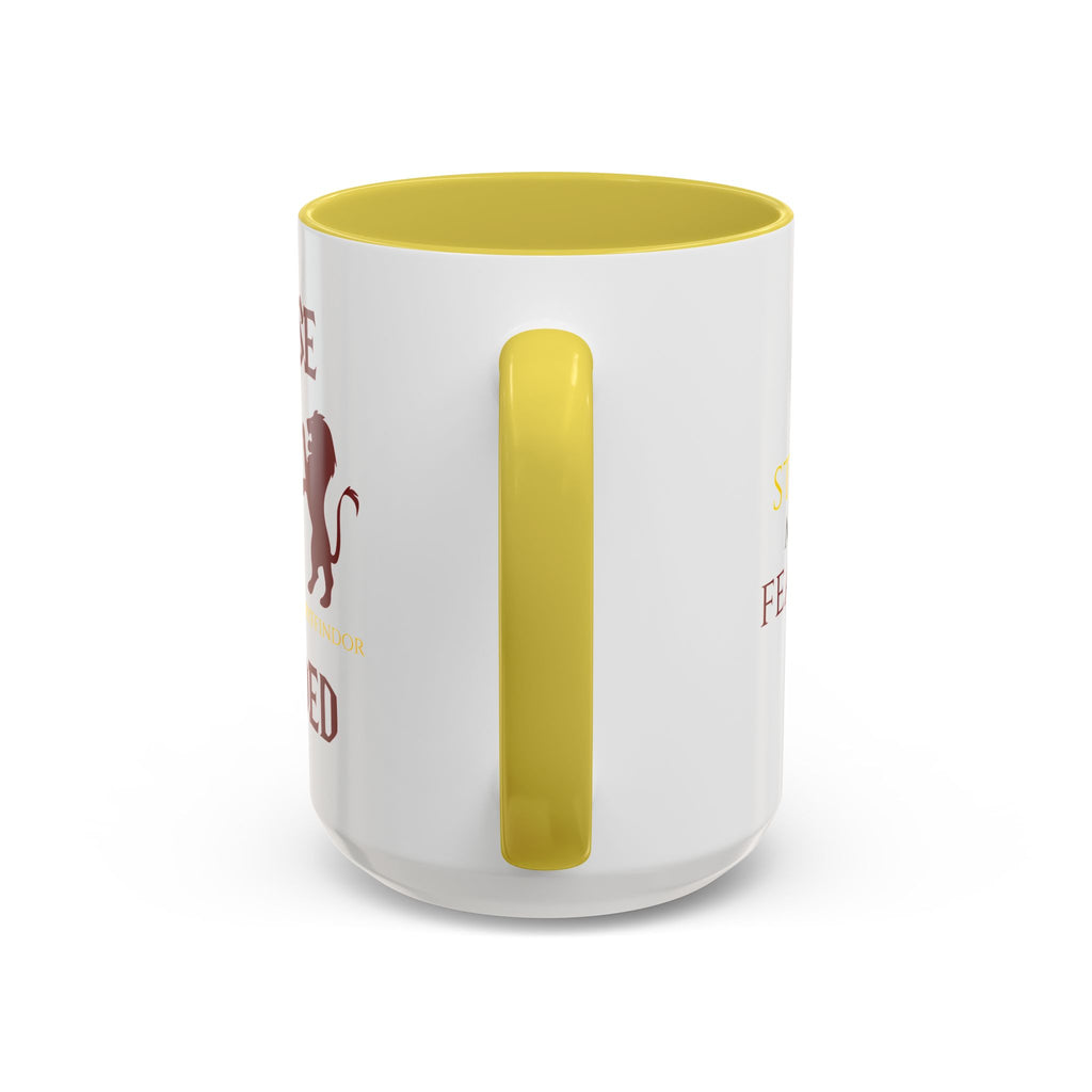 Hufflepuff Gryffindor Mug | House Divided Cup | Wizarding Couple Gift
