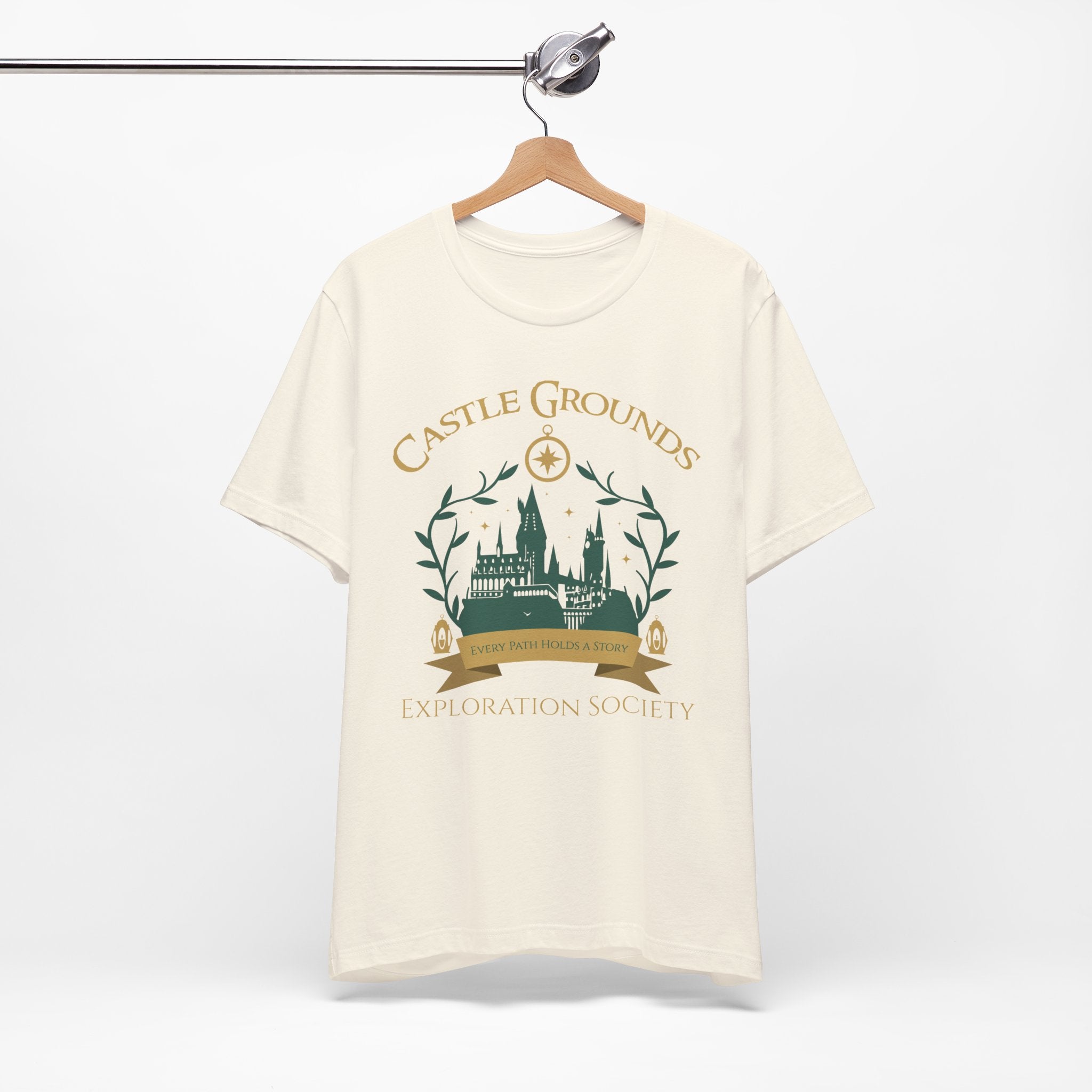 Castle Grounds Exploration Society Shirt- Wizarding Castle Tee, Fantasy Adventure Shirt