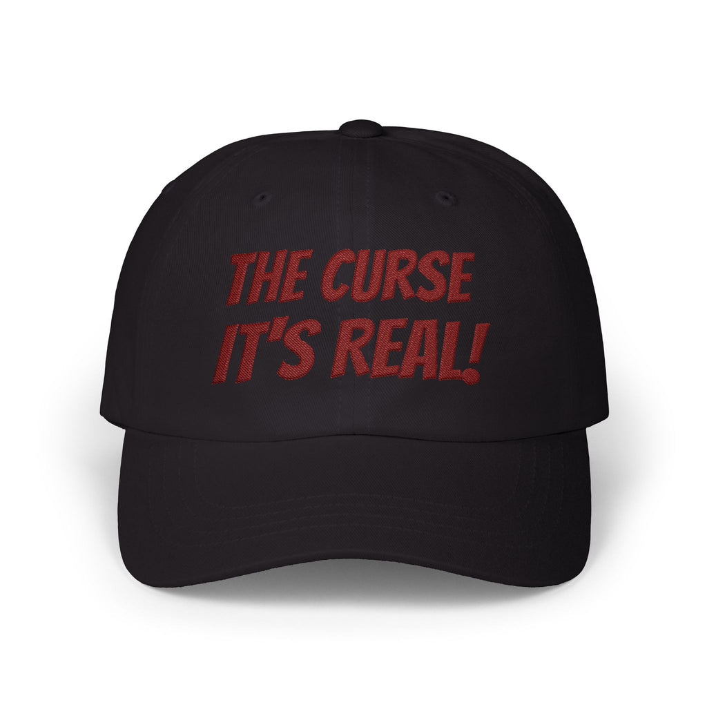 The Curse It's Real Hat- Embroidered Mummy Ride Inspired Dad Cap