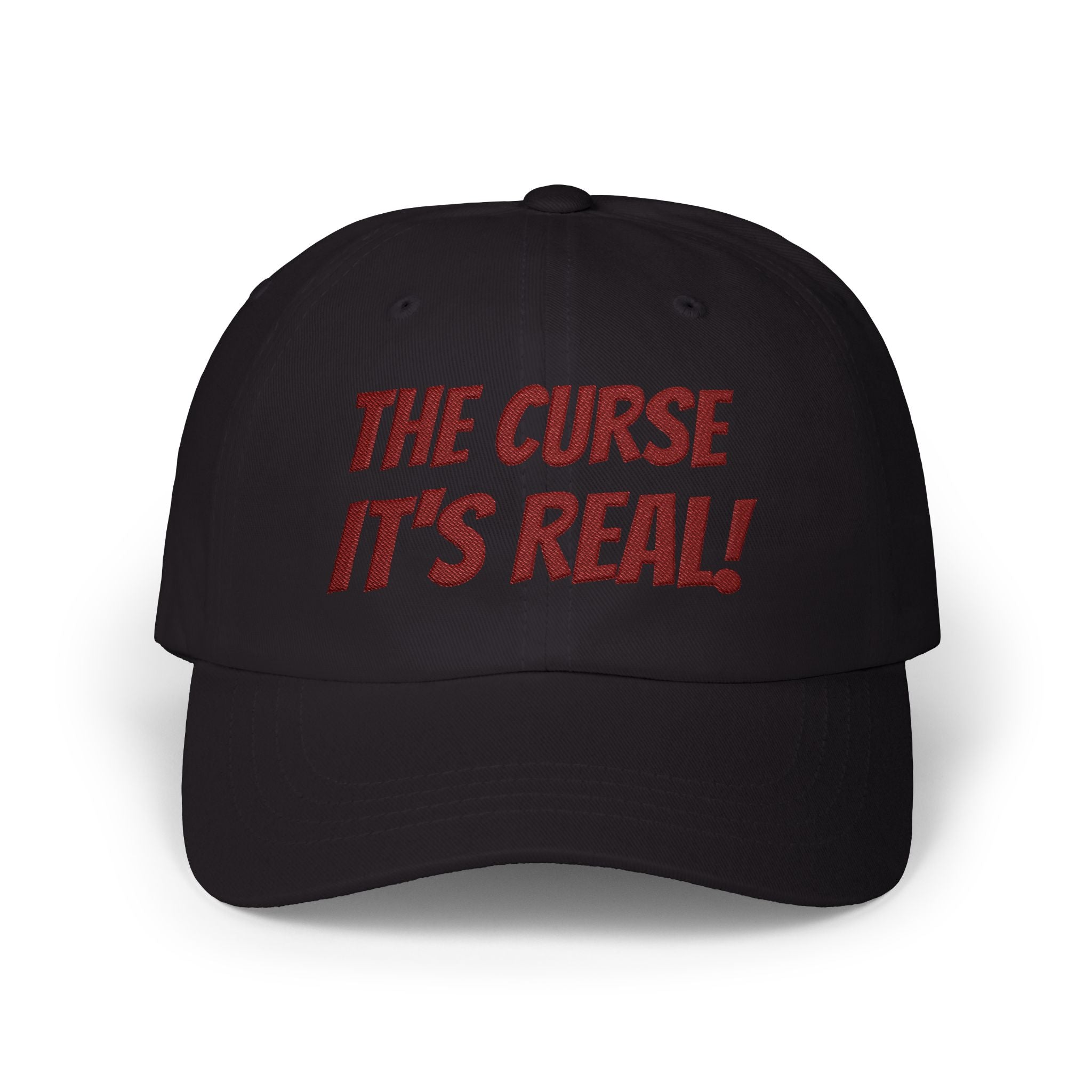 The Curse It's Real Hat- Embroidered Mummy Ride Inspired Dad Cap