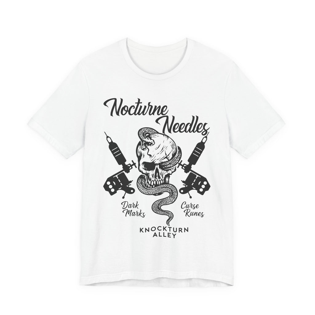 Nocturne Needles Shirt- Dark Wizard Tattoo Shop Tee