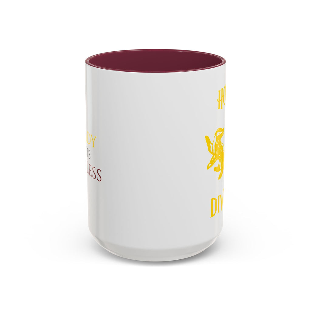 House Divided Rivalry Mug- Lion + Badger Wizardcore Couple Mug (15oz)