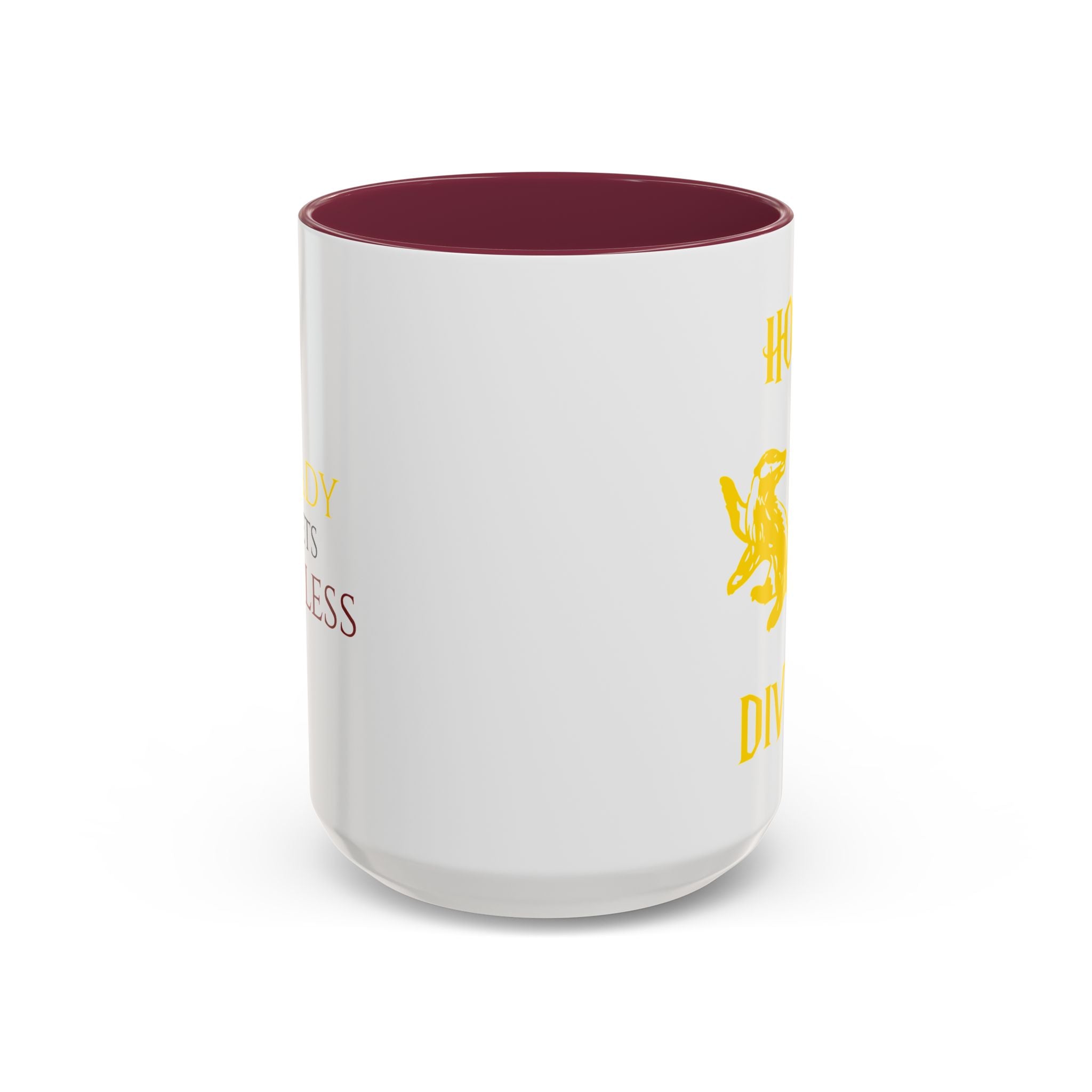 House Divided Rivalry Mug- Lion + Badger Wizardcore Couple Mug (15oz)