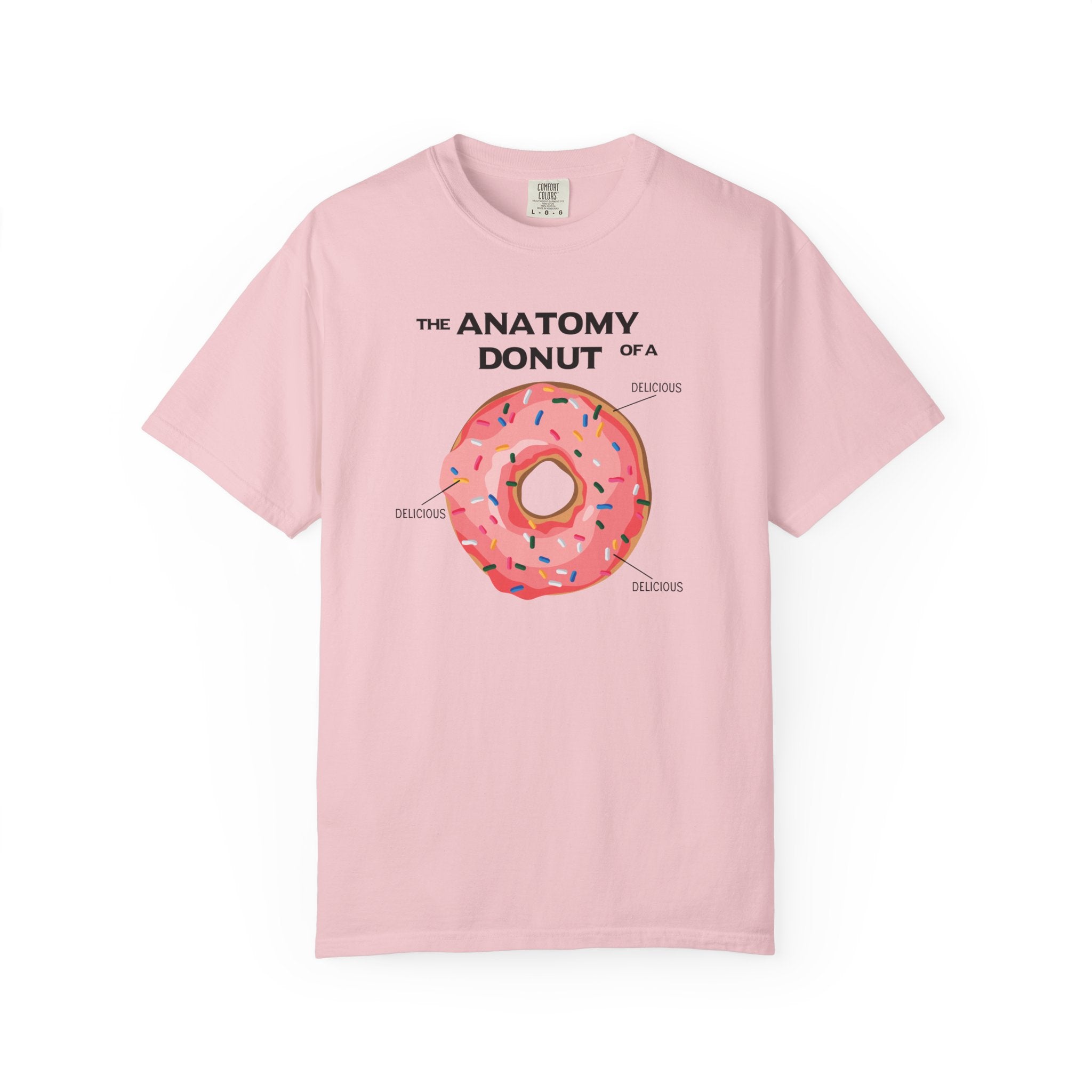 Anatomy of a Donut Tee- Funny Donut Lover Shirt