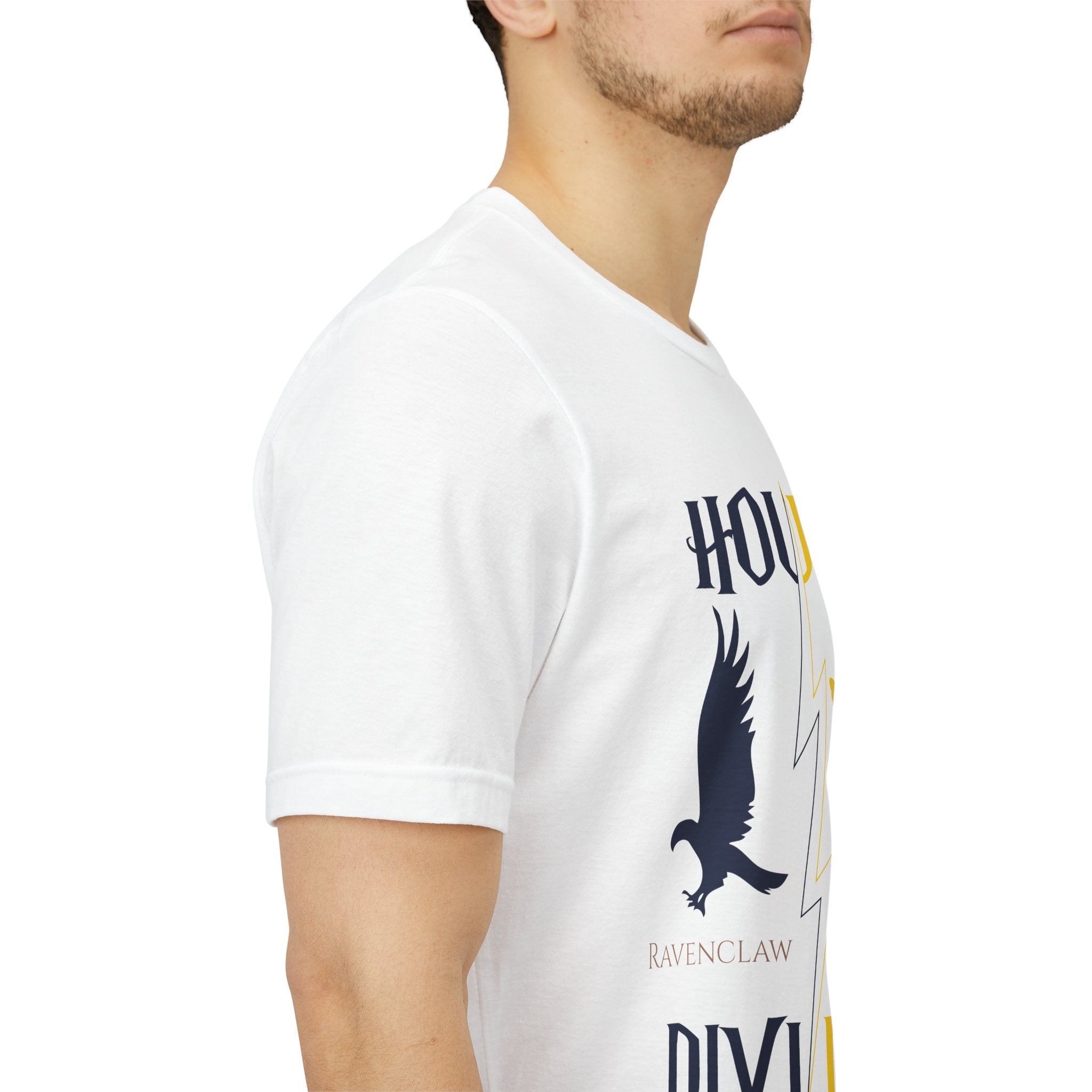 Ravenclaw Hufflepuff Shirt | House Divided Tee | Wizarding Couple Gift