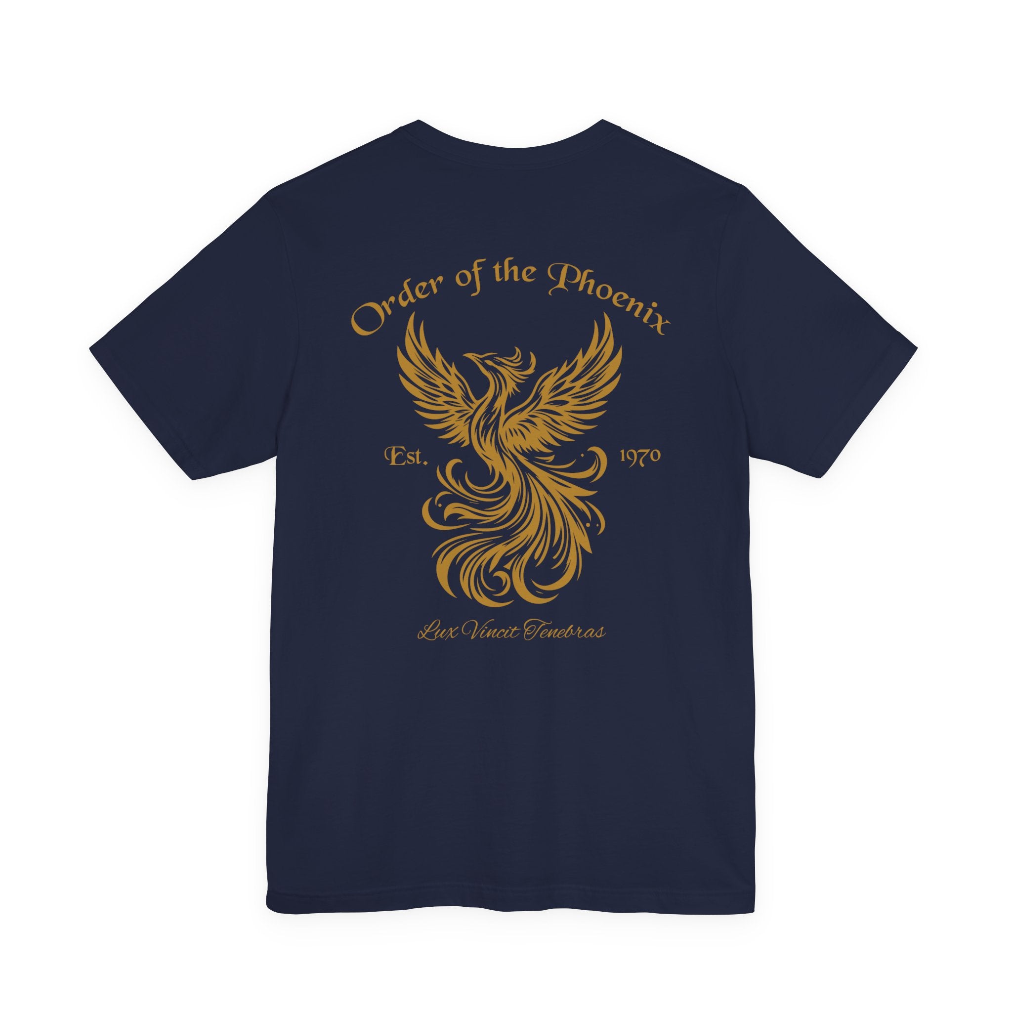 Phoenix Wizard Shirt- Lux Vincit Tenebras Double Sided Tee