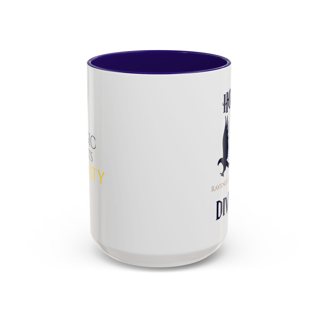 Ravenclaw Hufflepuff Mug | House Divided Cup | Wizarding Couple Gift
