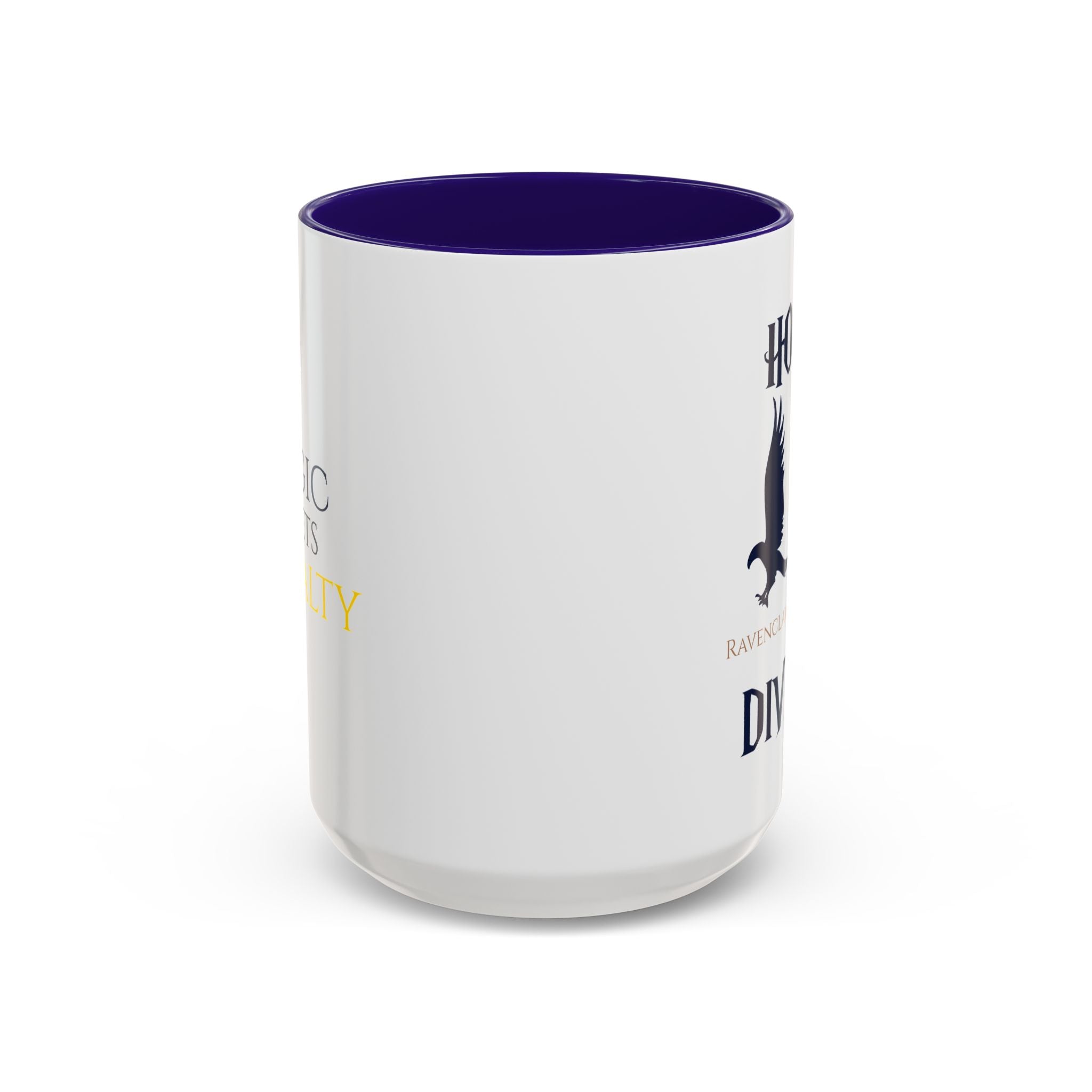 Ravenclaw Hufflepuff Mug | House Divided Cup | Wizarding Couple Gift