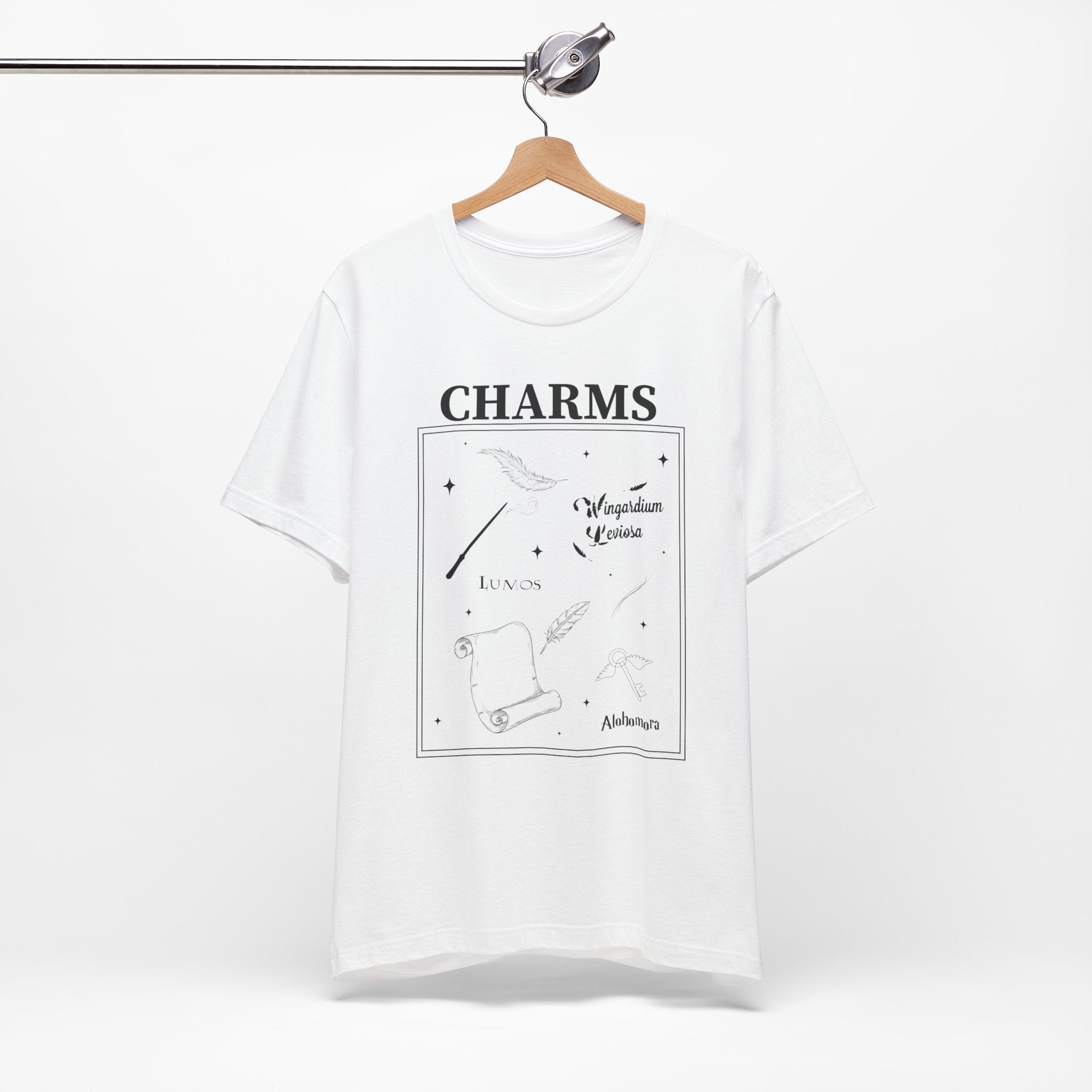 Charms Shirt- Wizard School Spell Tee