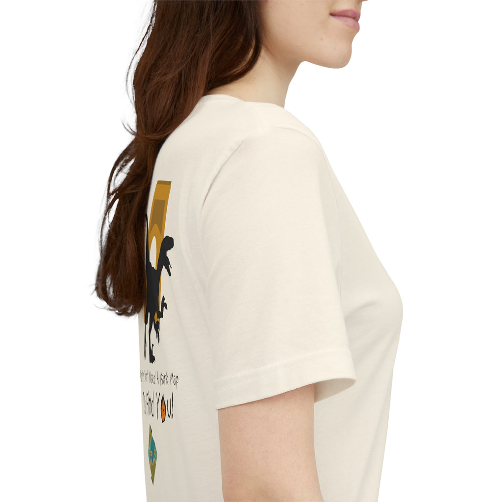 Jurassic Park Raptor Shirt | Double-Sided Theme Park Tee | Universal Orlando Inspired