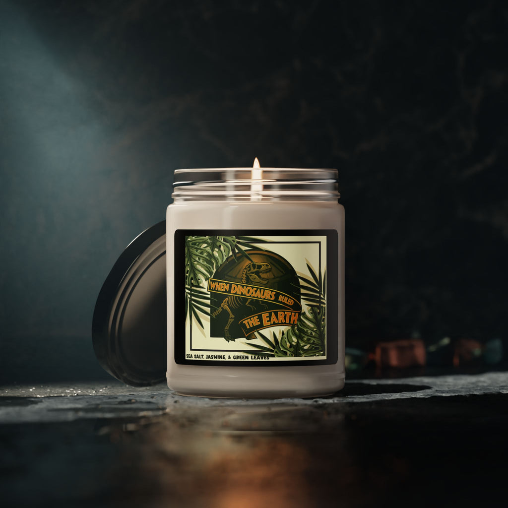 When Dinosaurs Ruled the Earth Candle – Jurassic Park Adventure Soy Candle