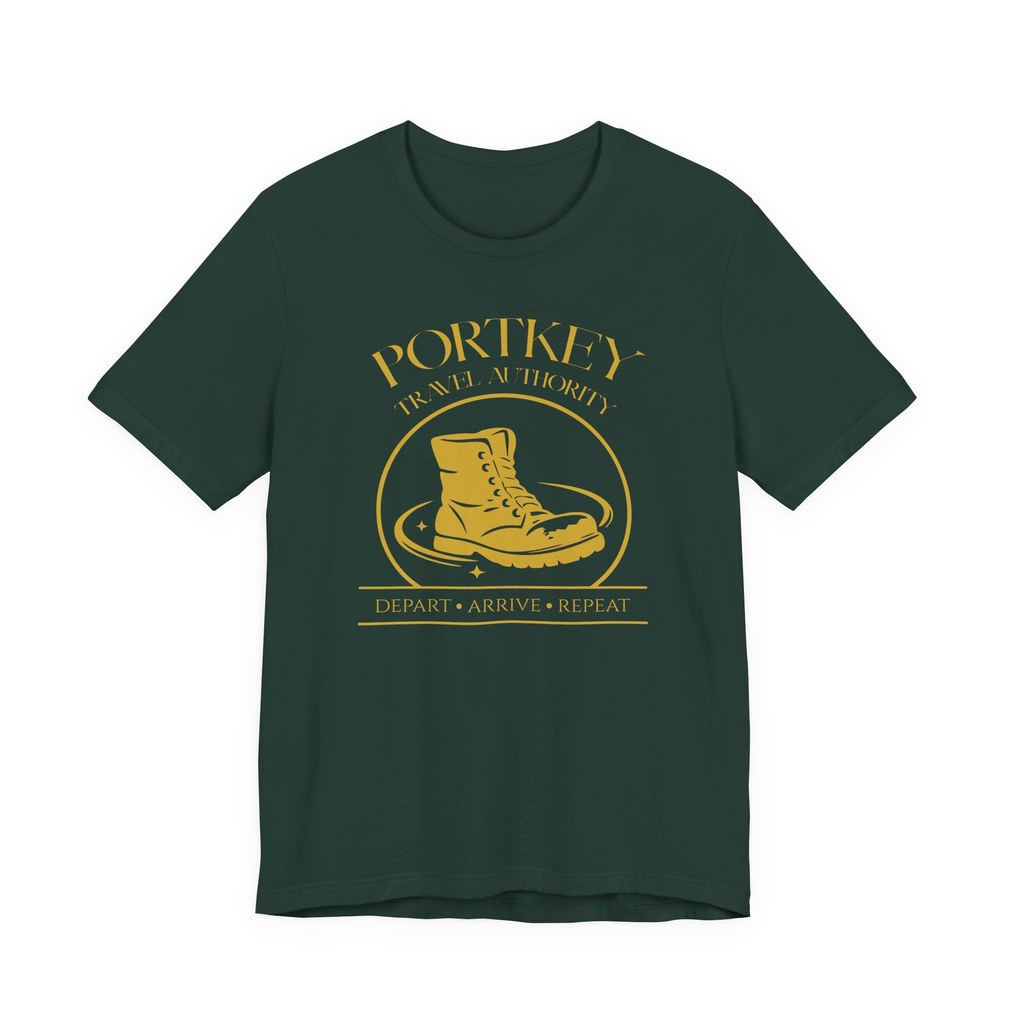 Portkey Travel Authority Shirt- Magical Transit Tee for Wizard Fans