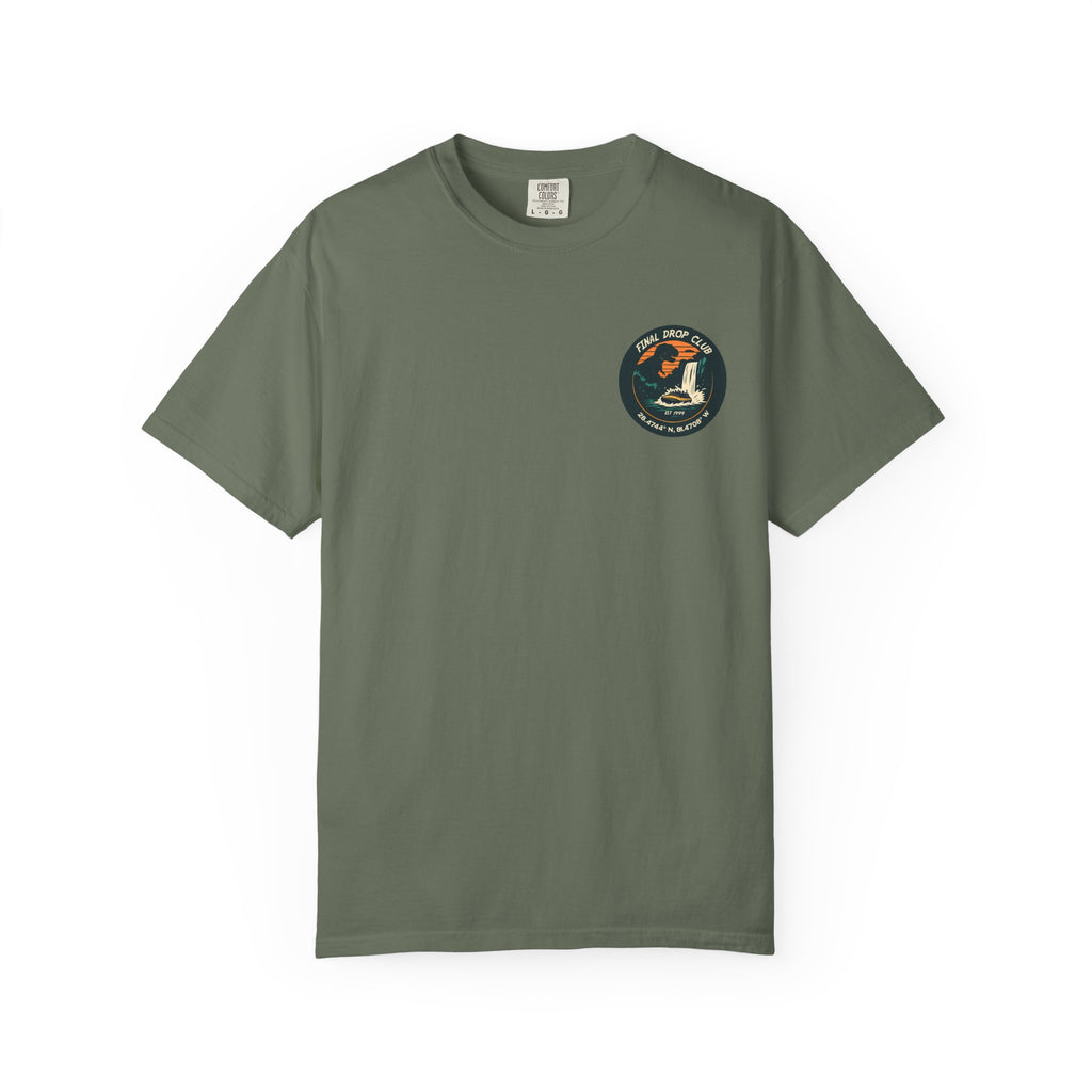 Jurassic River Adventure Shirt- Raptor Containment Zone Survivor Tee