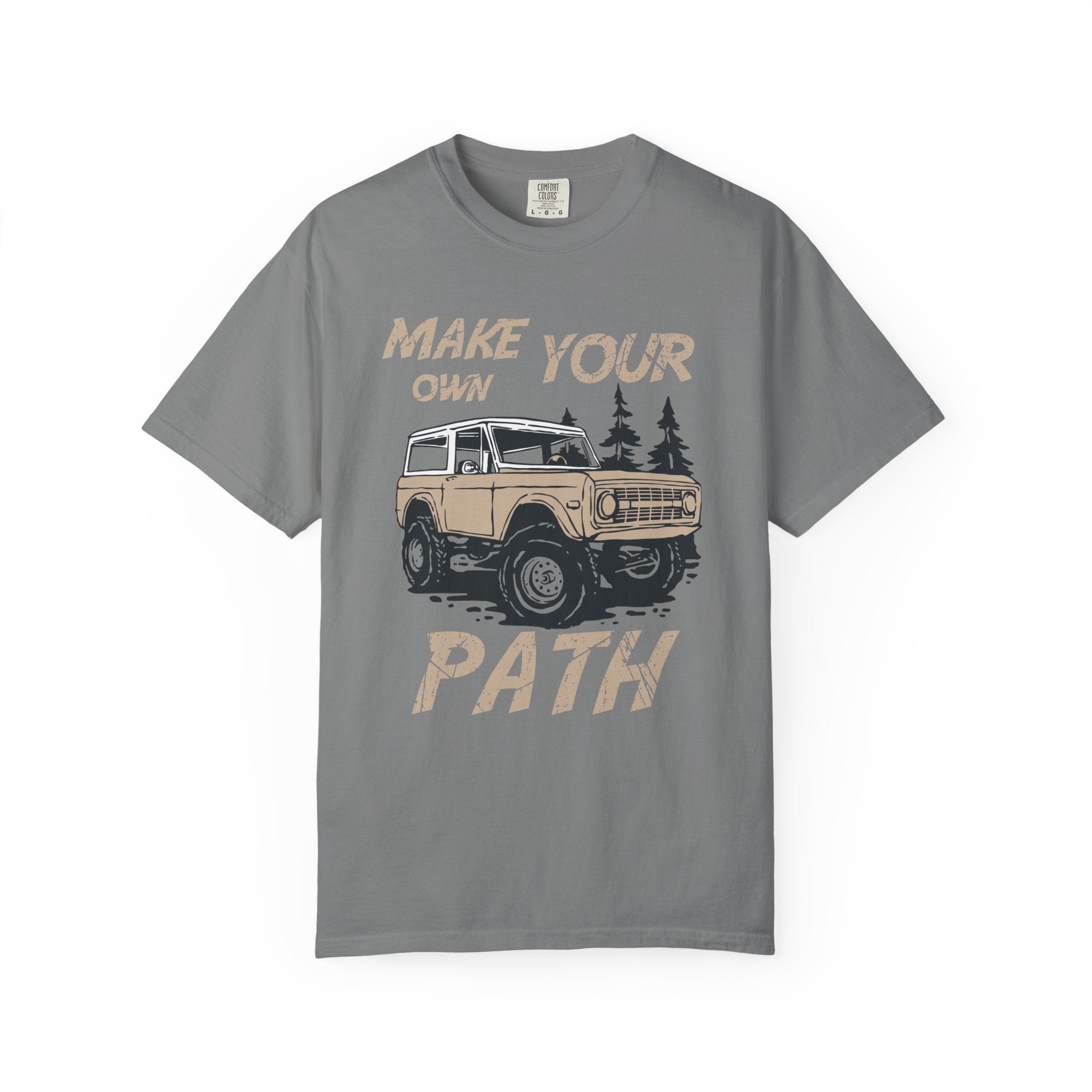 Make Your Own Path Shirt | Vintage Bronco Adventure Tee | Off-Road Explorer Gift
