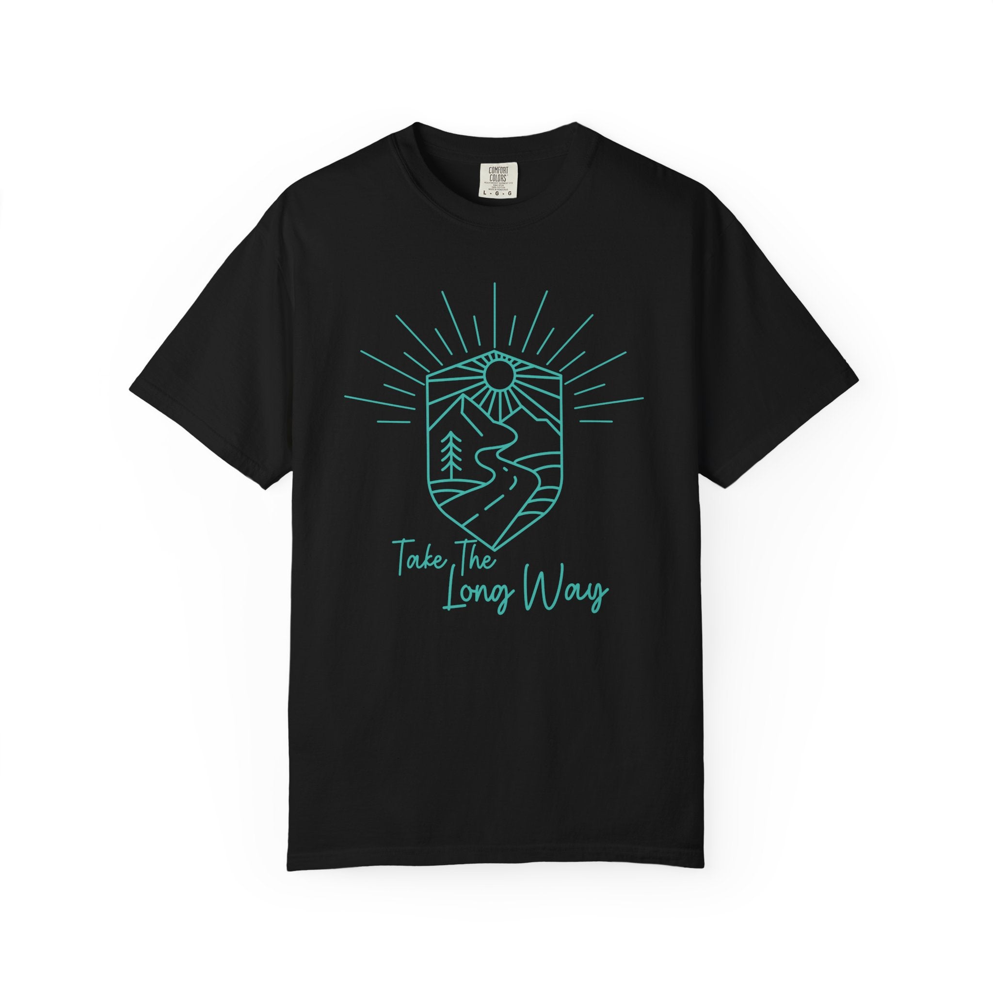 Take The Long Way Shirt- Scenic Route Road Trip Tee