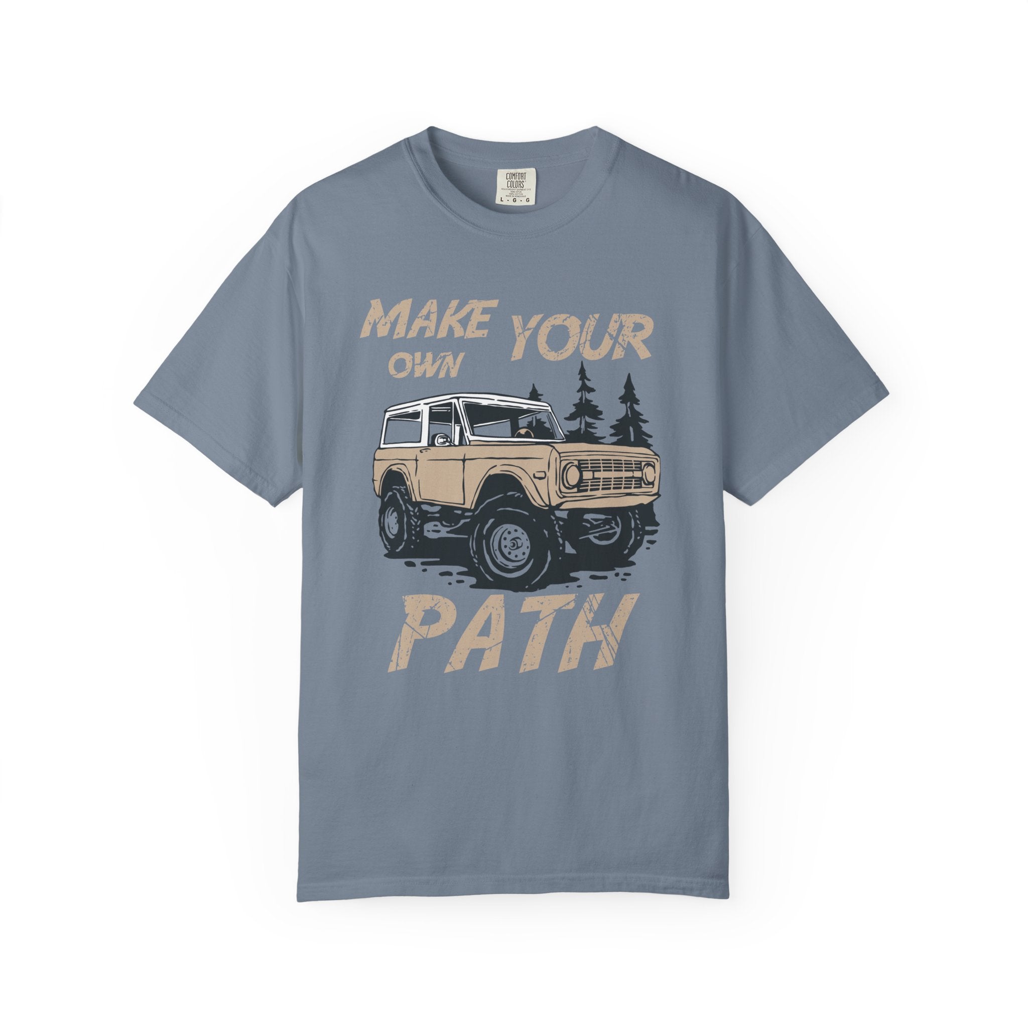 Make Your Own Path Shirt | Vintage Bronco Adventure Tee | Off-Road Explorer Gift
