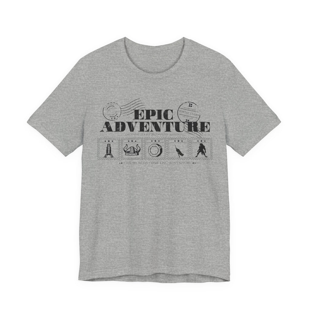 Epic Universe Portal Stamps Shirt- Orlando Park Day Tee