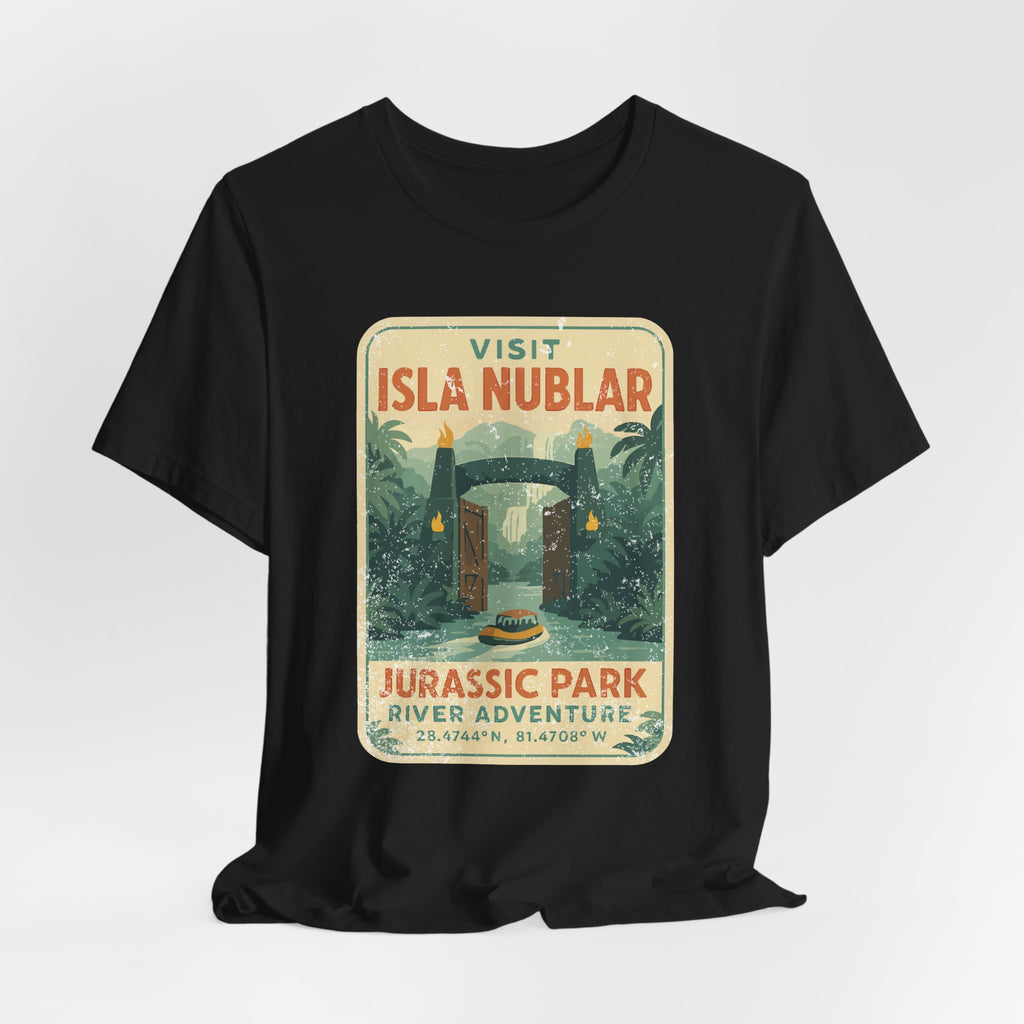 Visit Isla Nublar Shirt – Jurassic Park Ride Souvenir Tee